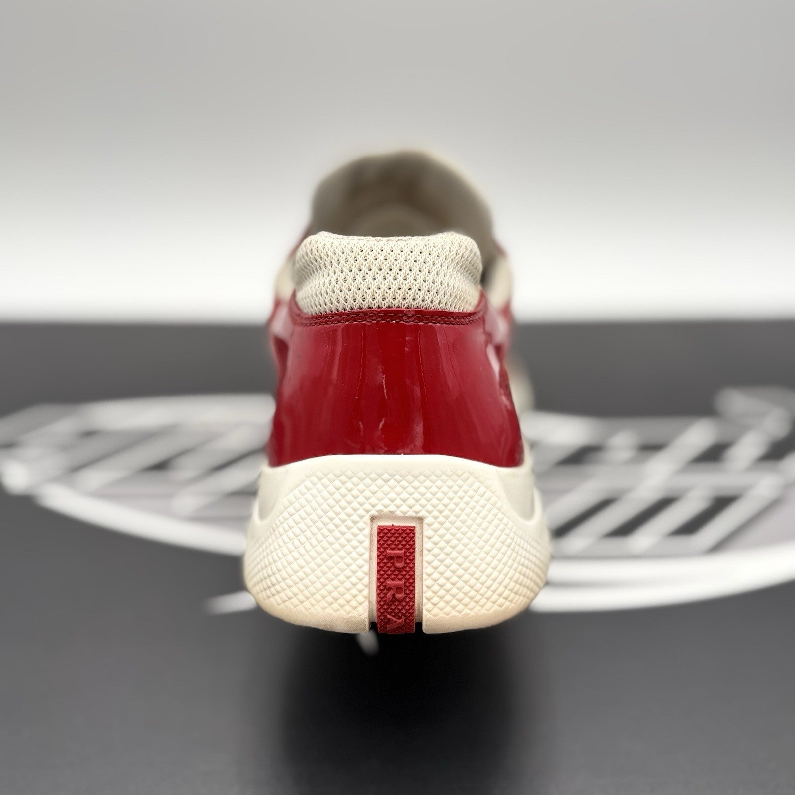 Size 9 UK (10 US) - Prada Americas Cup ' Red, White '