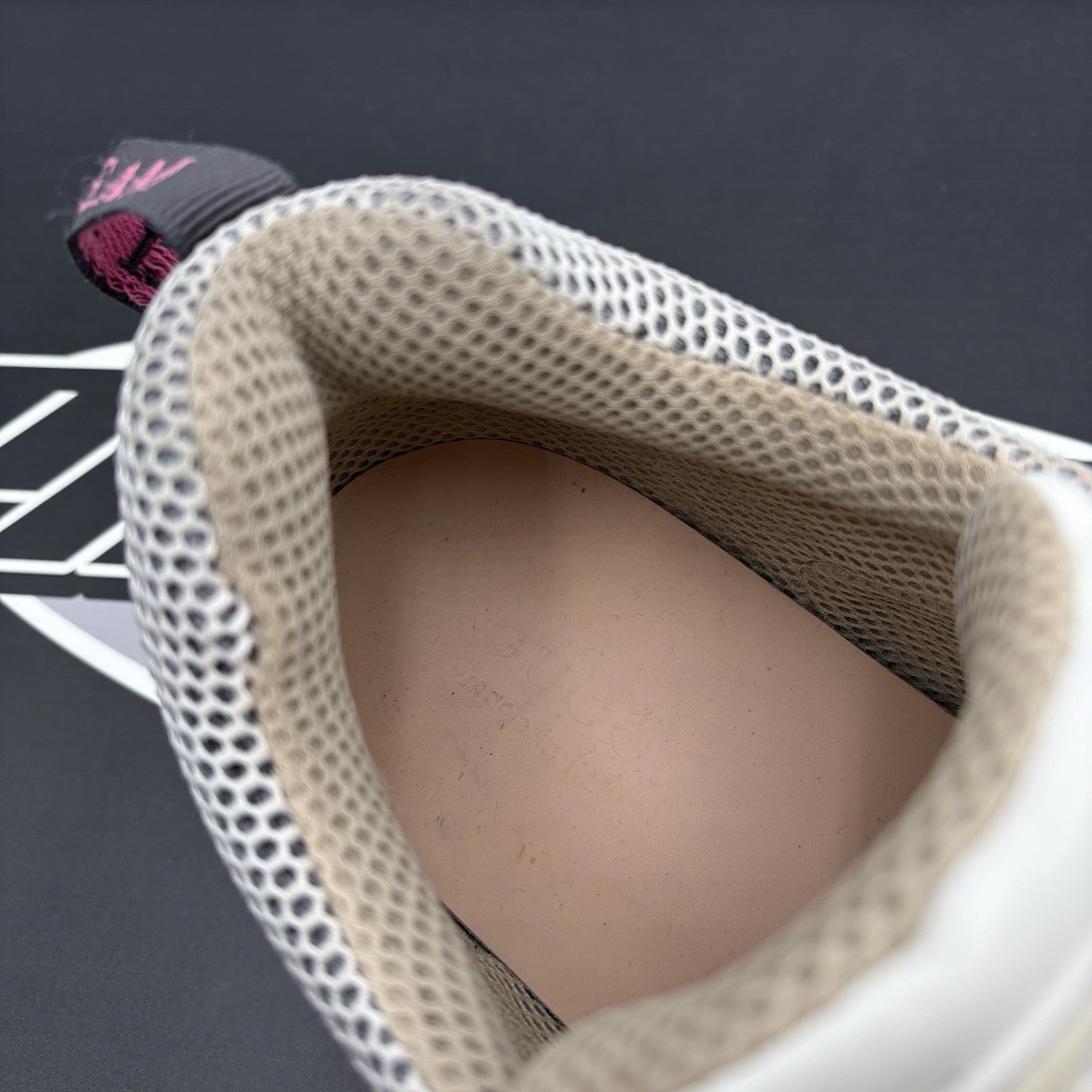 Size 12G (12.5 US) - Gucci Flashtrek SEGA ' White, Beige ' | GREAT CONDITION!