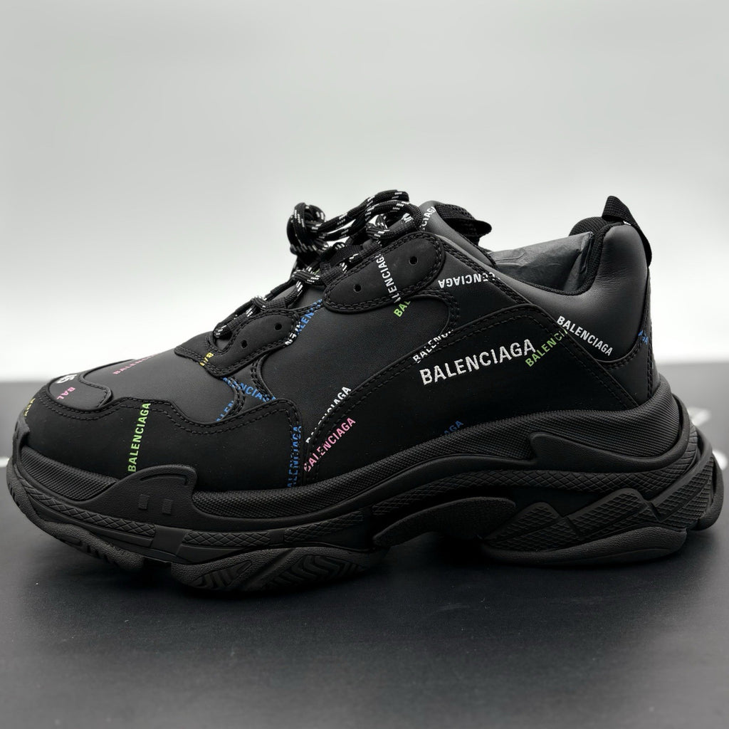 Size 45 (12 US) - Balenciaga Triple S ' All Over Logo ' | BRAND NEW!