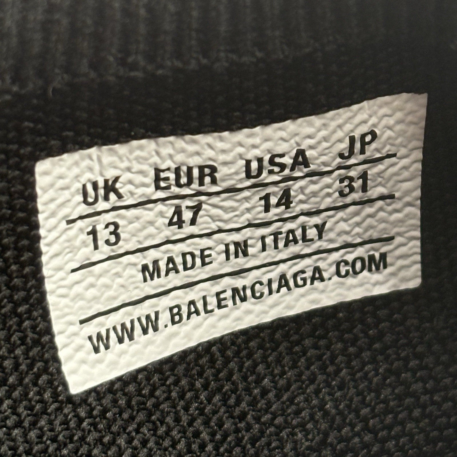 Size 47 (14 US) - Balenciaga Speed Graffiti Trainer  ' Black ' | BRAND NEW!