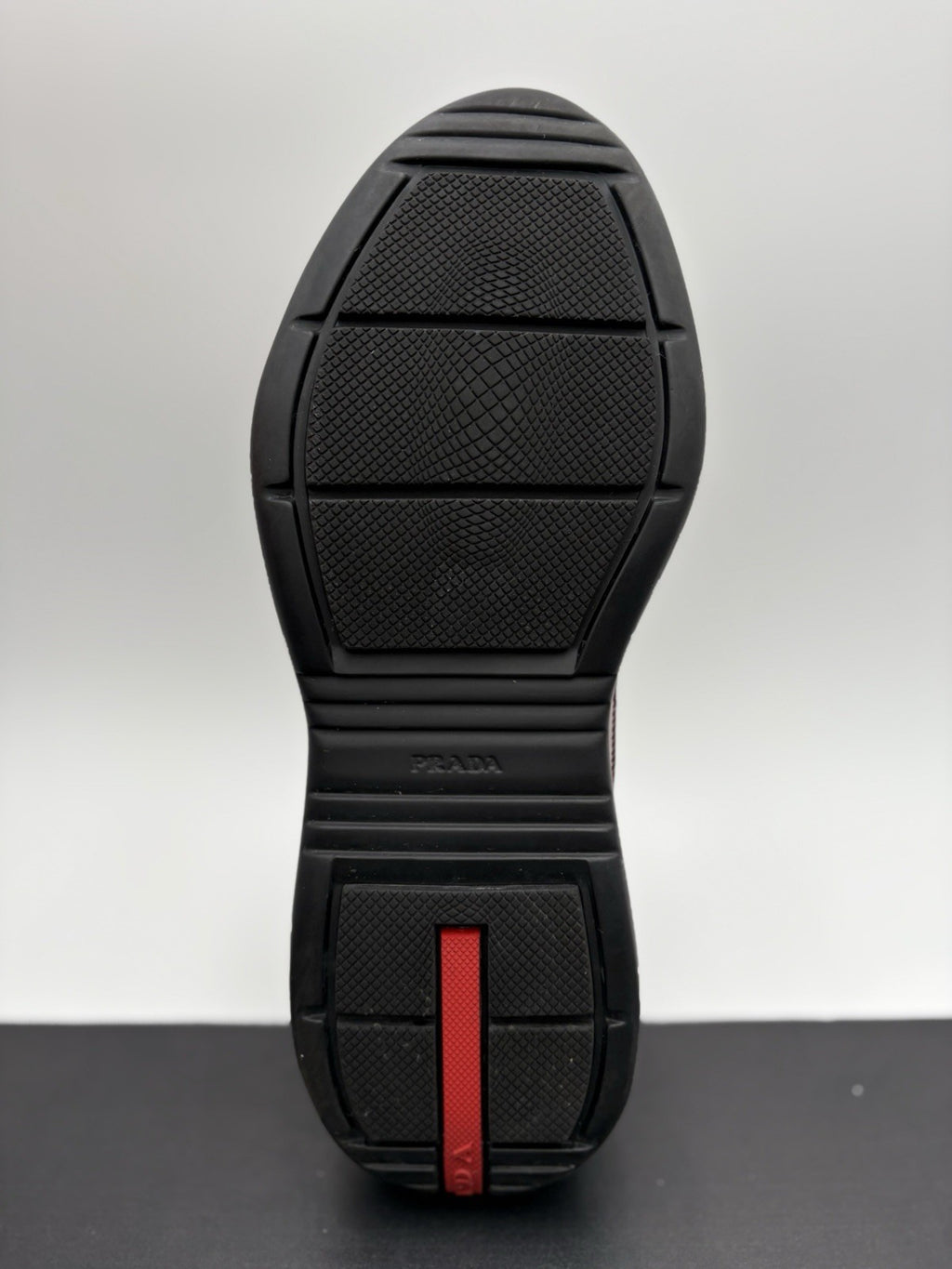 Size 7 UK (8 US) - Prada Americas Cup ' Maroon Black ' | SUPER CLEAN!