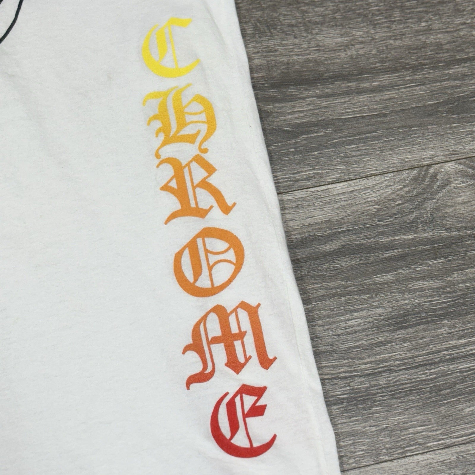 Size Large - Chrome Hearts Gradient Logo T-Shirt ' White ' | GREAT CONDITION!