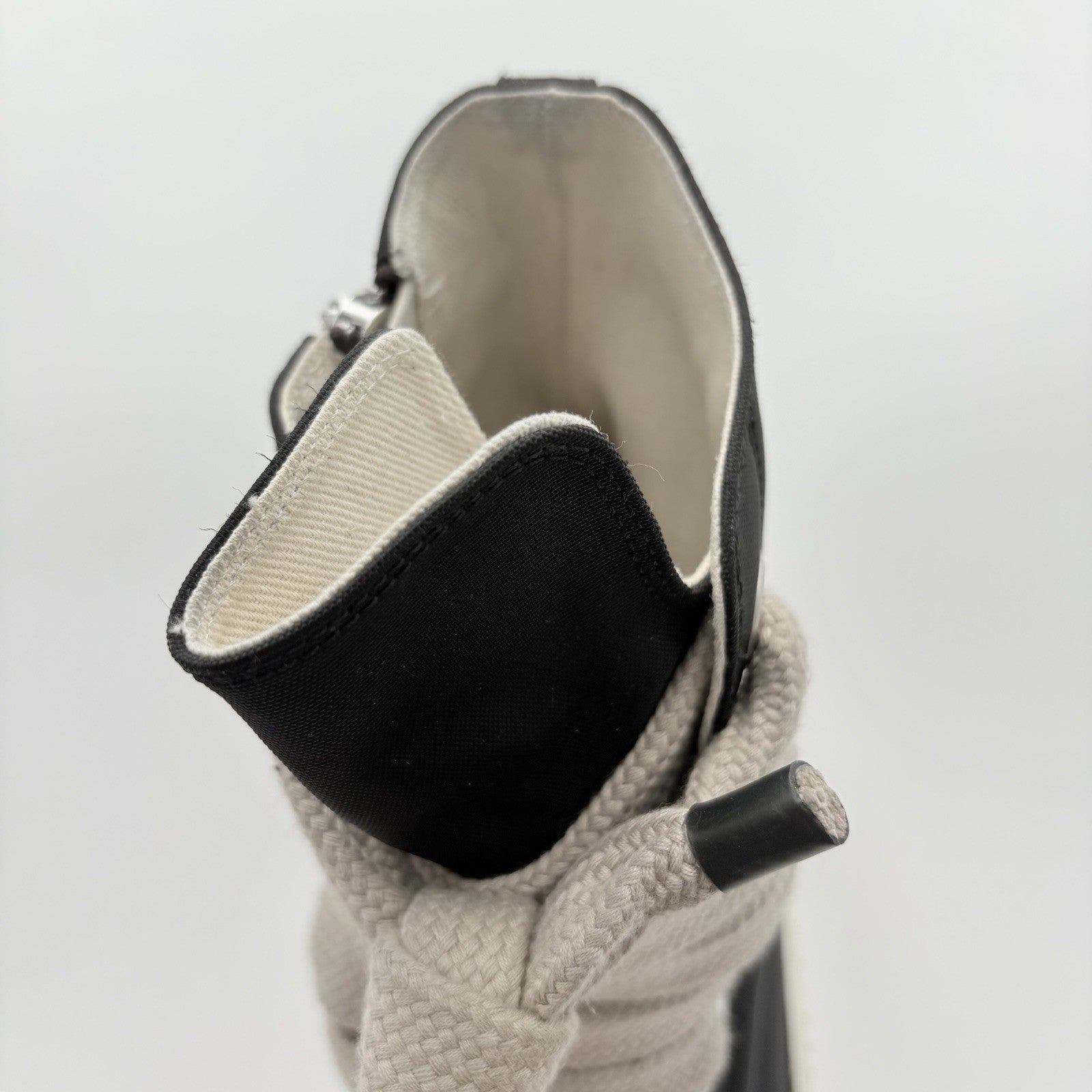 Size 46 (13 US) Rick Owens DRKSHDW Jumbo Lace Sneakers ' Black ' | GREAT COND!