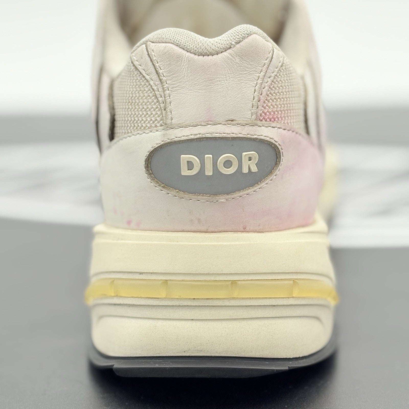 Size 40 (7 US) - Christian Dior CD1 ' Tie Dye Pink Blue '