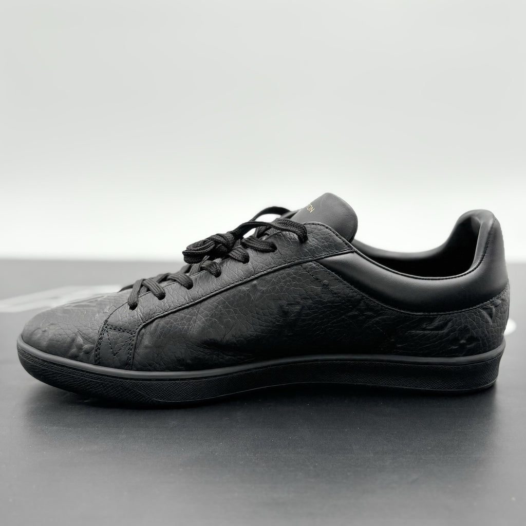 Size 9 LV (10-10.5 US) Louis Vuitton Luxembourg Monogram ' Black ' | WORN ONCE!
