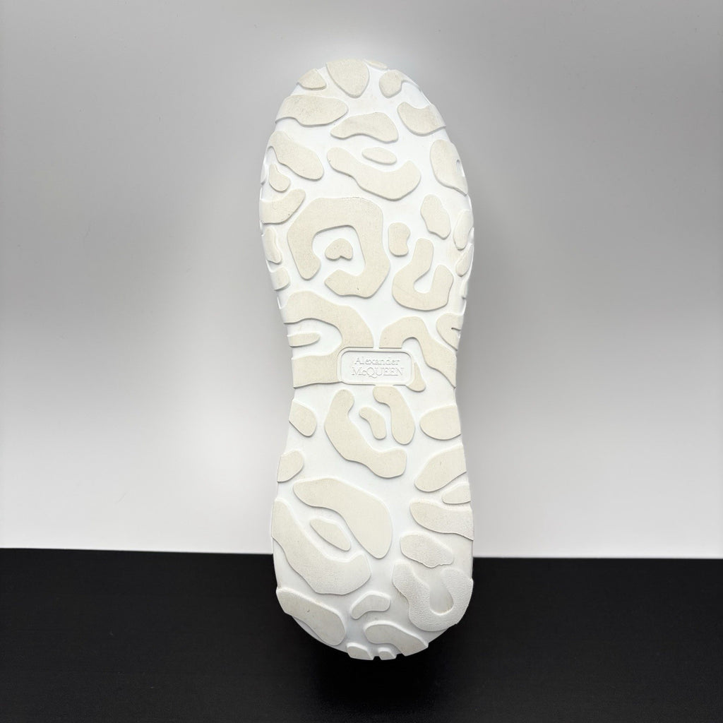 Size 45 (12 US) - Alexander McQueen Court Trainer ‘ White/Red ‘  | GOOD COND!