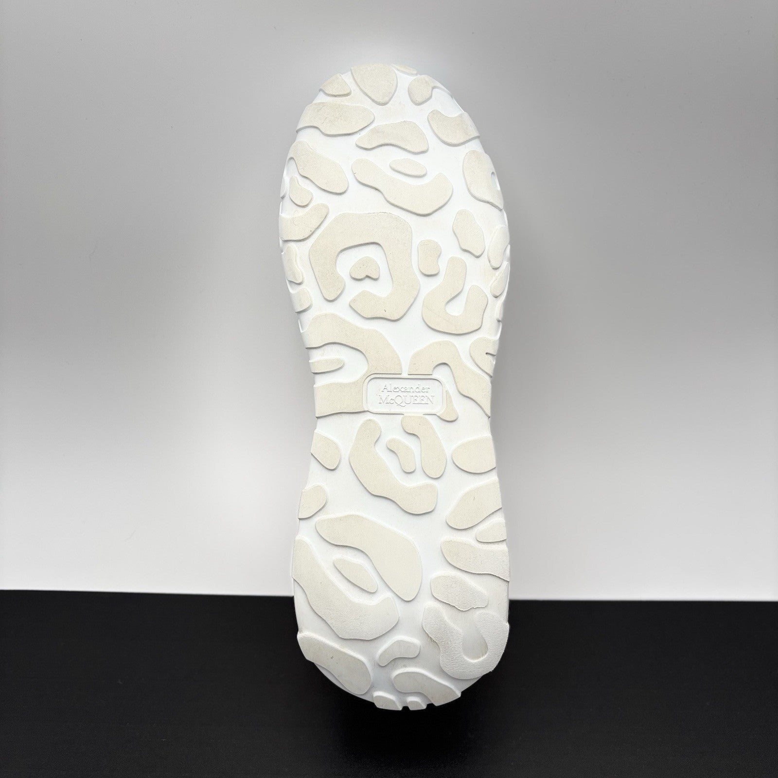 Size 45 (12 US) - Alexander McQueen Court Trainer ‘ White/Red ‘  | GOOD COND!