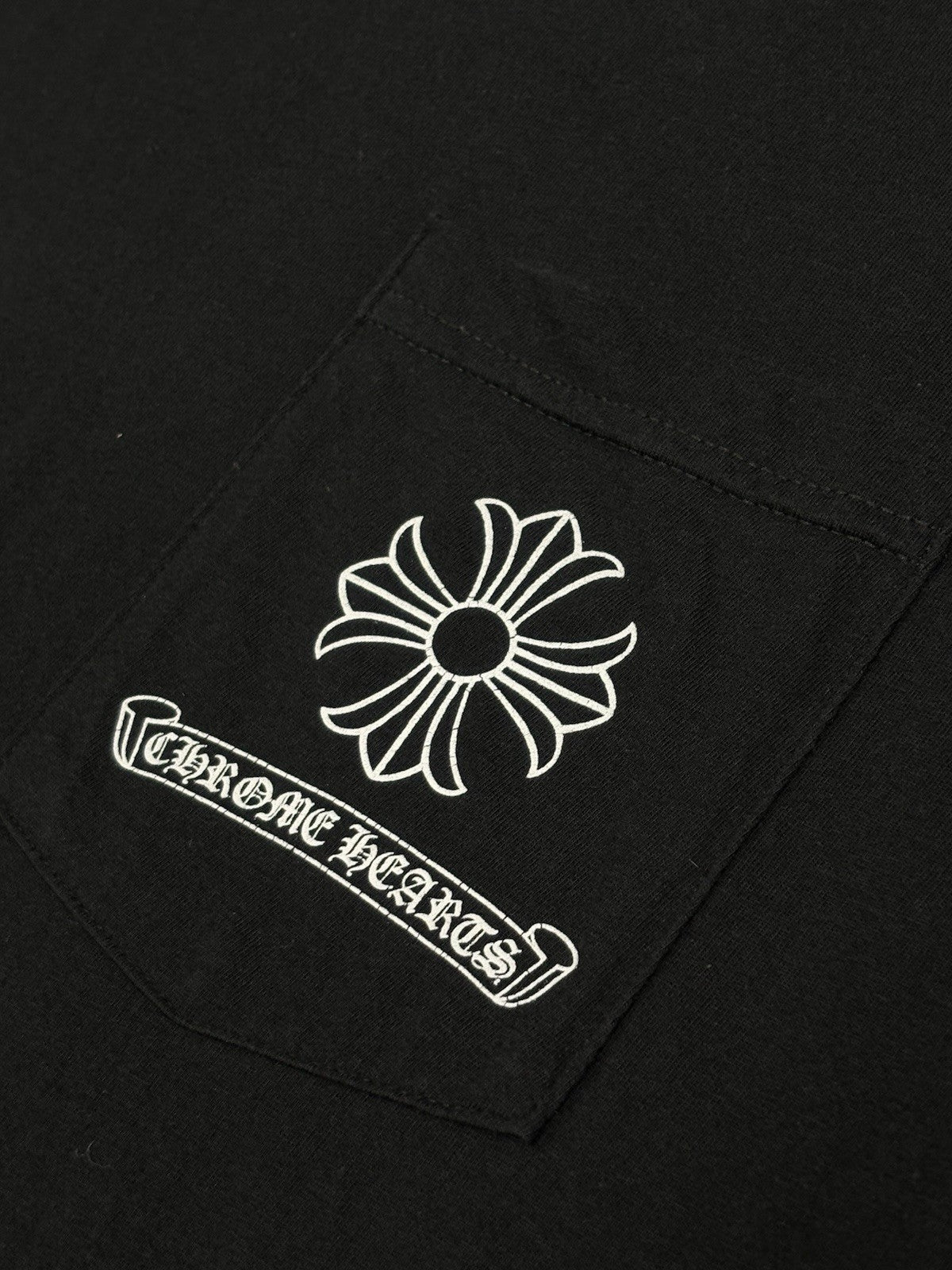 Size Small - Chrome Hearts Script Dagger Logo T-Shirt ' Black ' | GREAT COND!