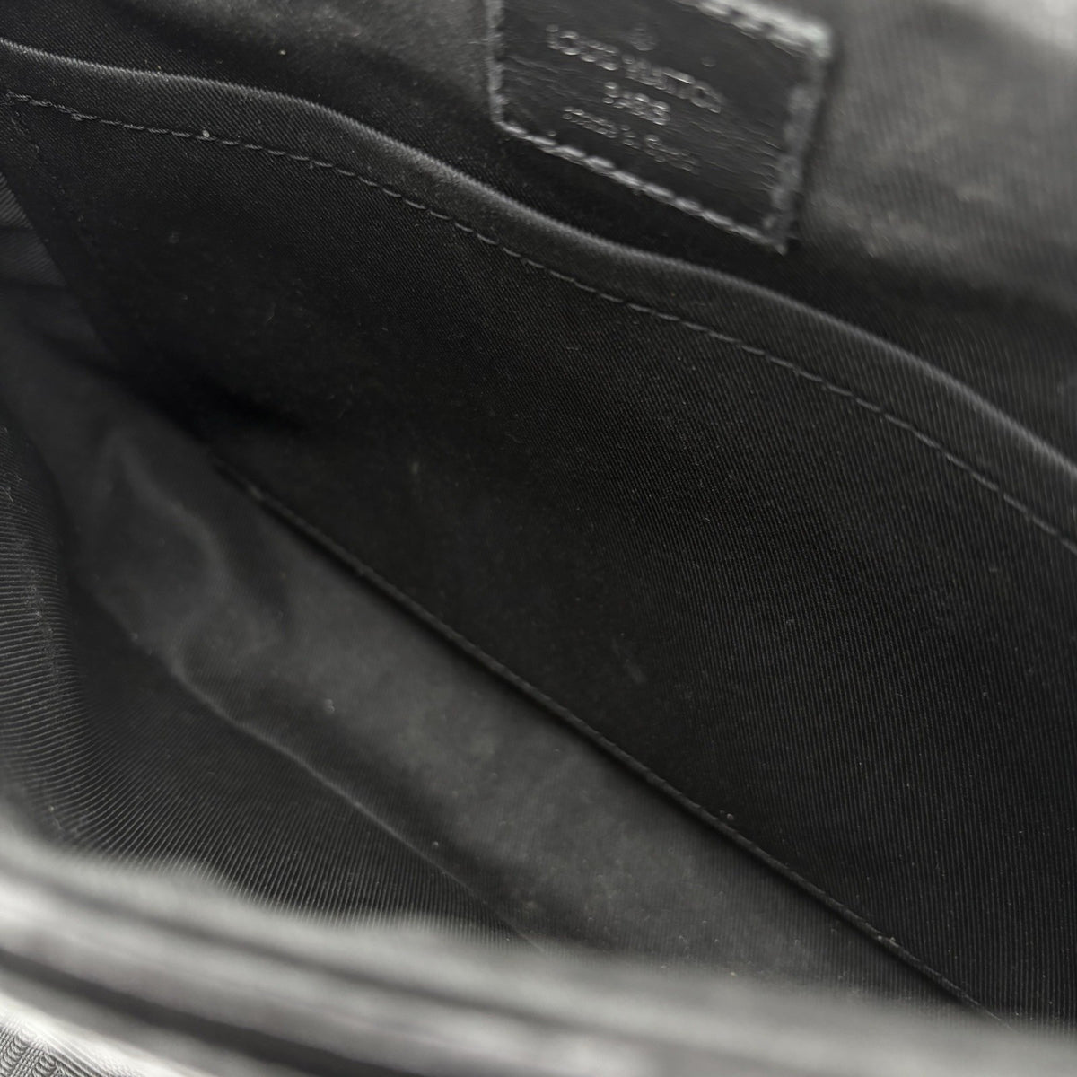 District PM Monogram Eclipse Messenger Bag Black — photo 10