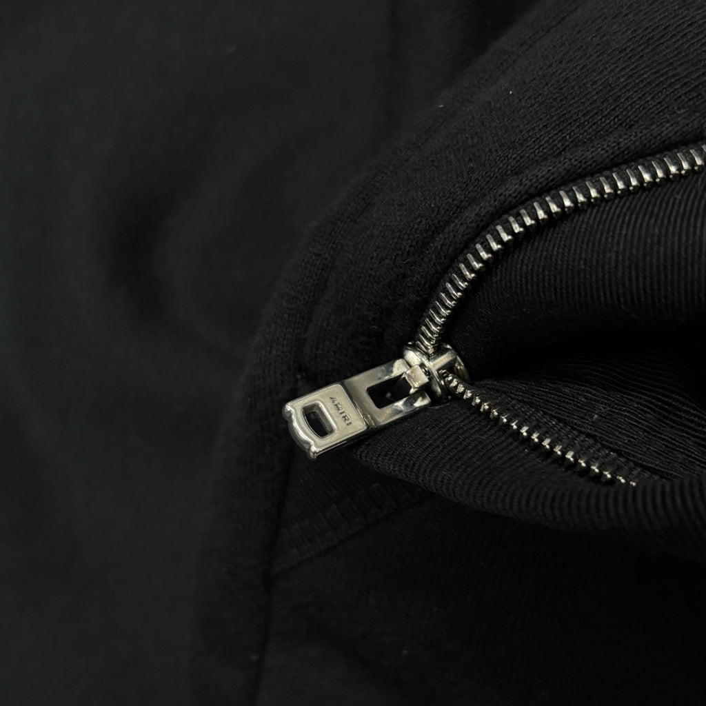 Size Small - Amiri Core Logo Paint Drip Sweatpants ' Black ' | SUPER CLEAN!