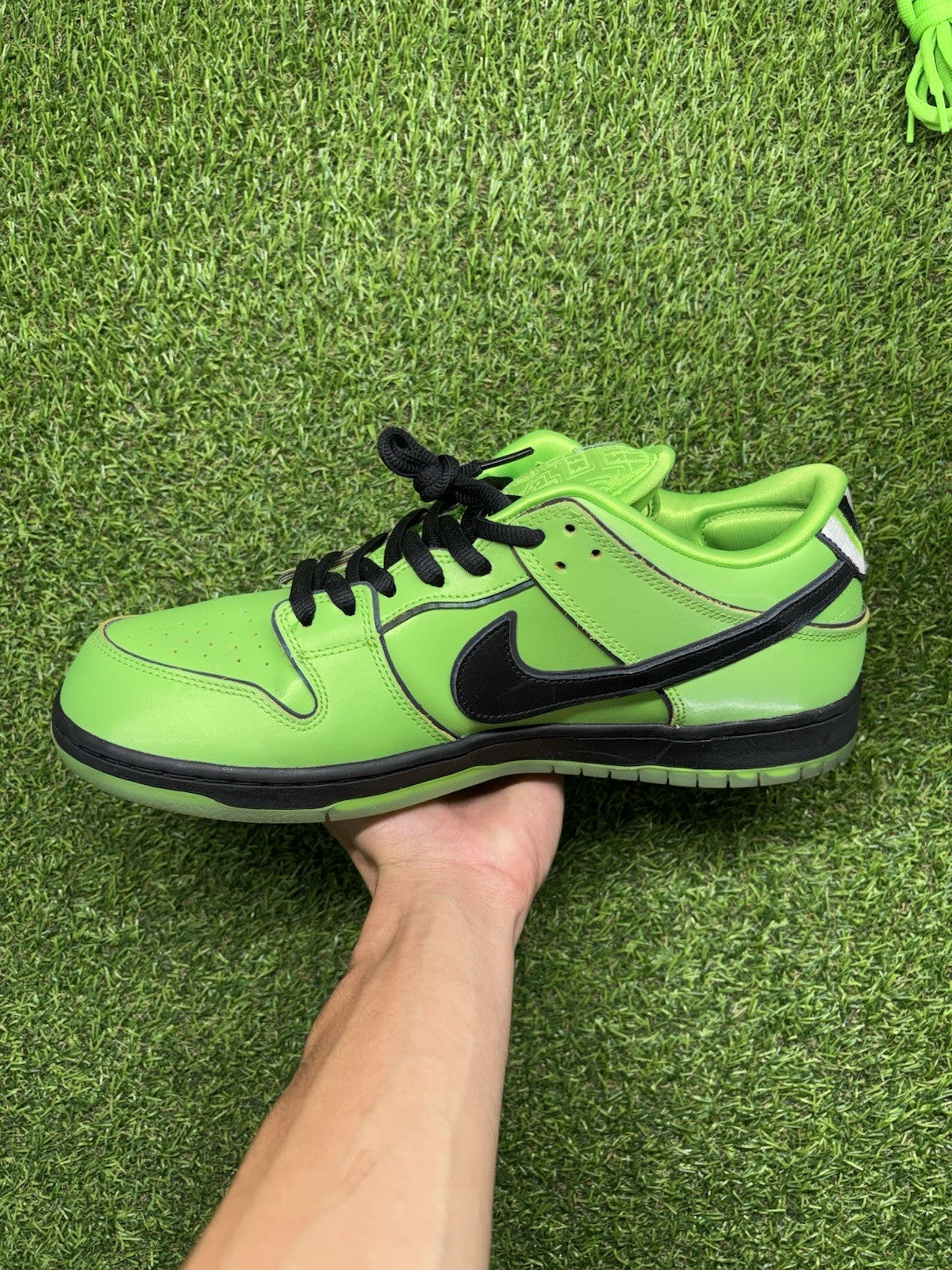 Size 13 - Nike The Powerpuff Girls x Dunk Pro SB QS Low Buttercup | GREAT!