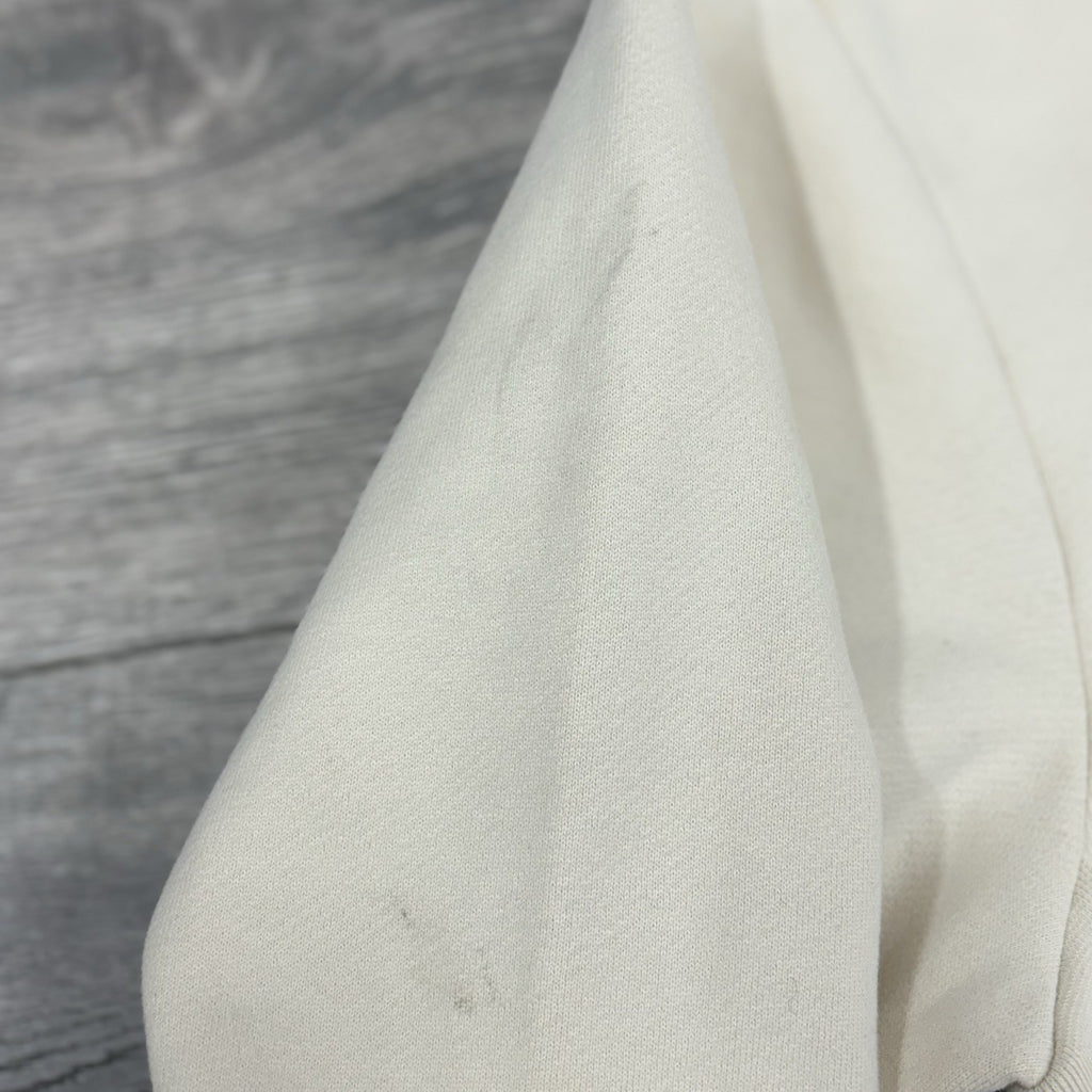 Size M - Amiri Embroidered Logo Hoodie ' Beige ' | GREAT CONDITION!