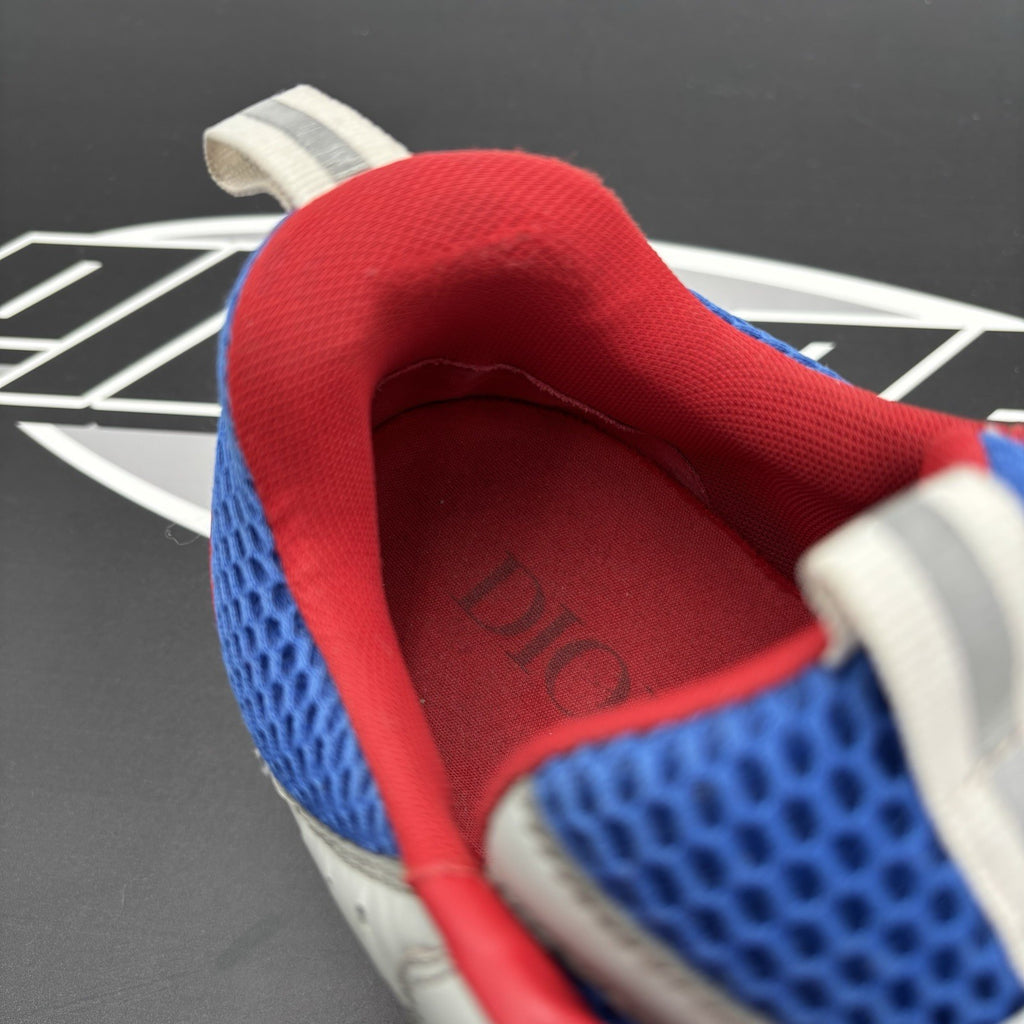 Size 44 (US 11) - Dior B22 Sneaker ‘ Gray, Red, Blue ‘ | GREAT CONDITION!