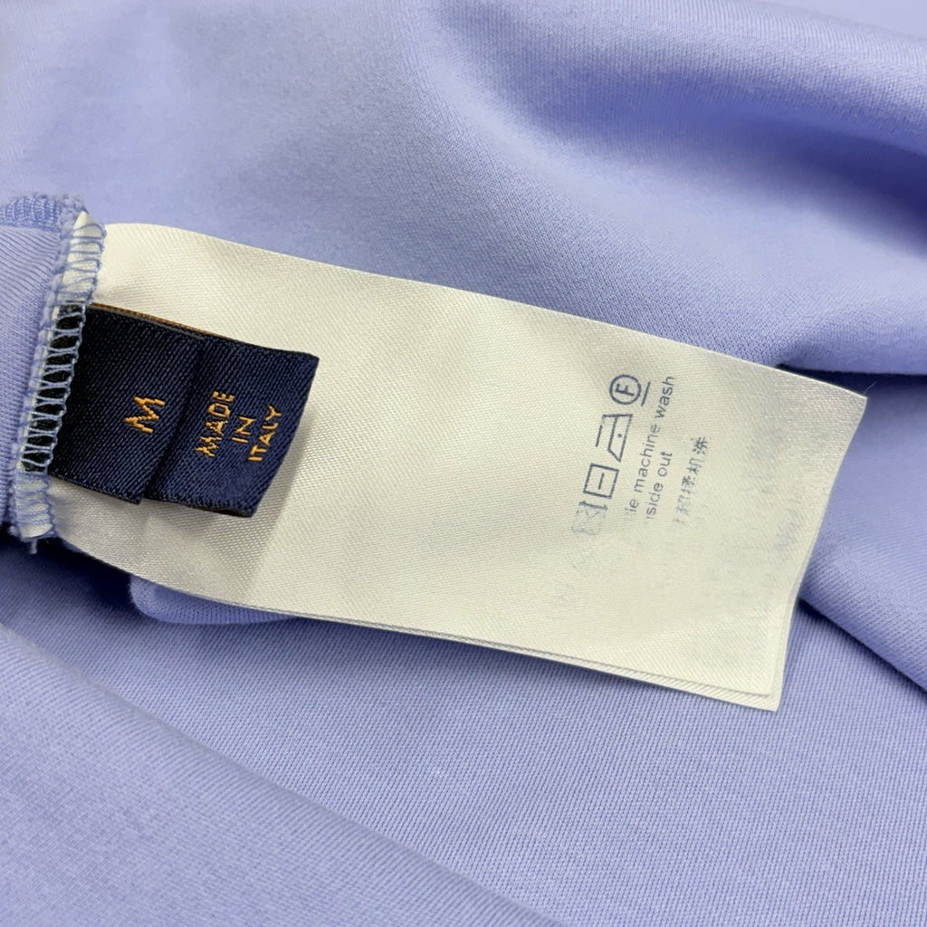 Size M - Louis Vuitton Cotton Damier Pocket T-Shirt ' Lavender ' | GREAT COND!