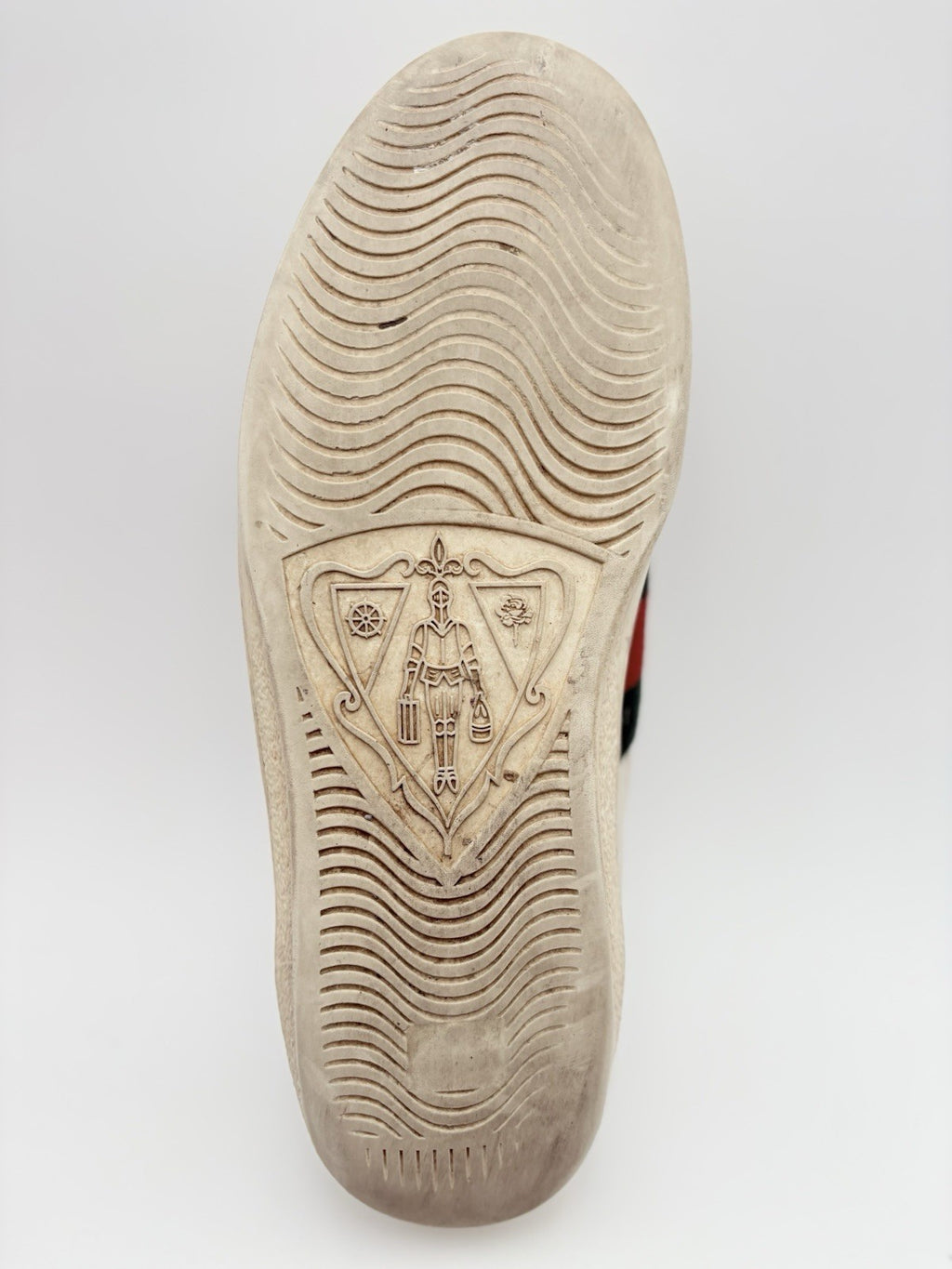 Size 10 G (10.5 US) - Gucci Ace ' Embroidered Snake '