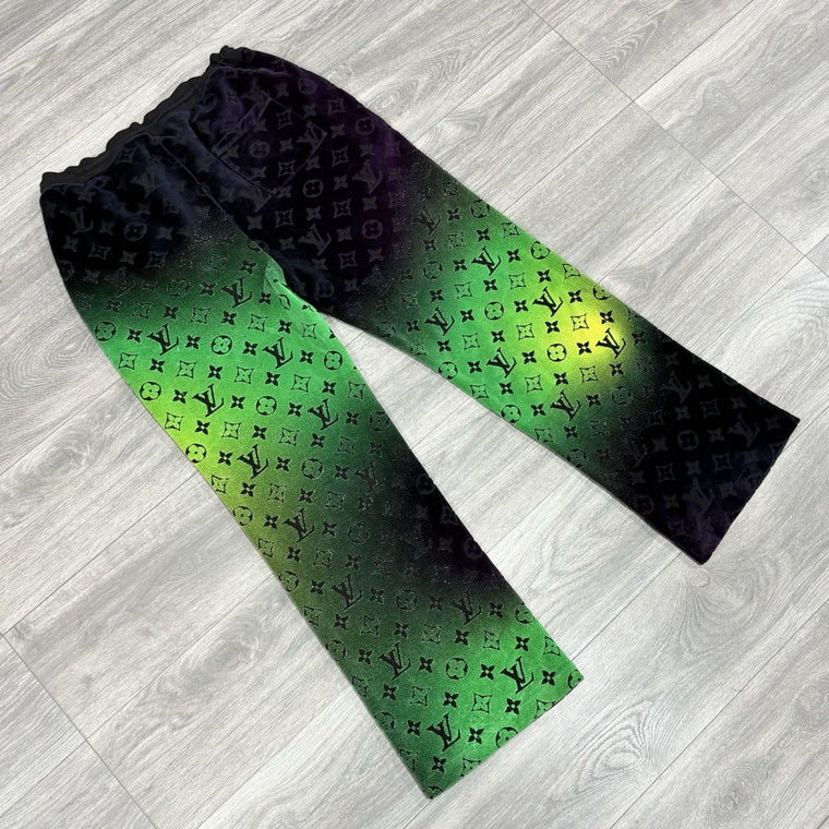 Monogram Velvet Sweatpants — photo 6