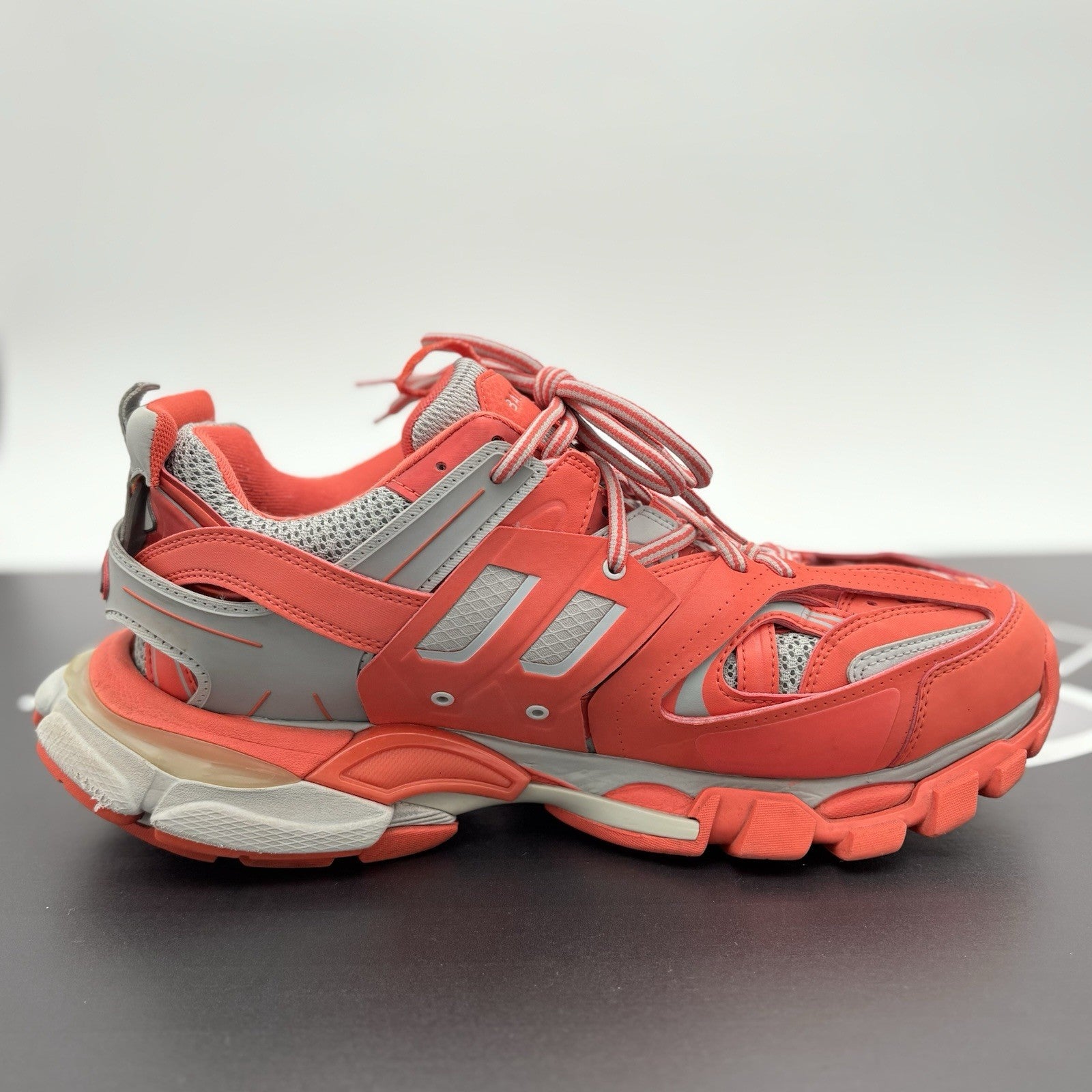 Size 44 (11 US) - Balenciaga Track Sneaker ' Orange Grey ' | GREAT CONDITION!