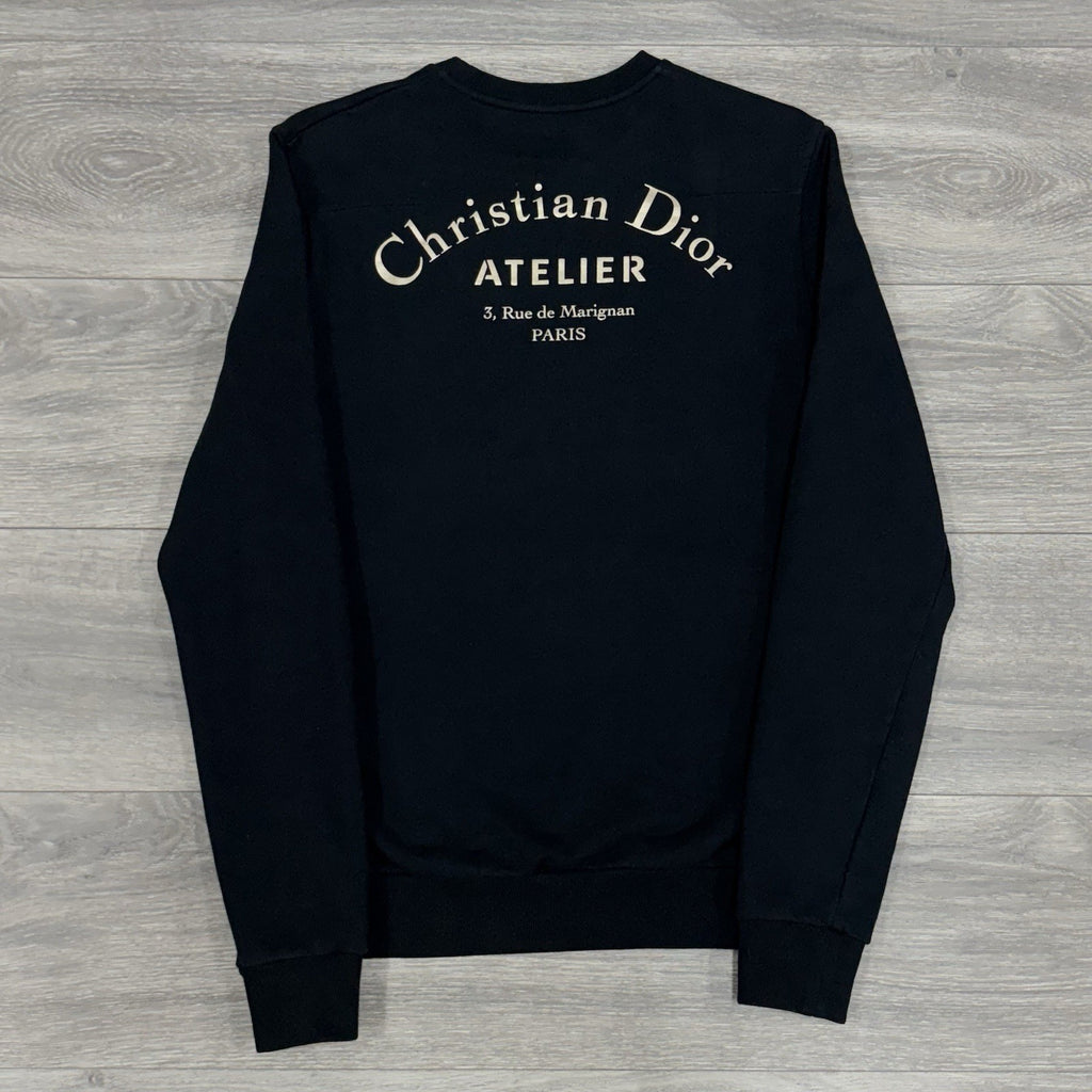 Size XS - Dior Homme Atelier Sweatshirt ' Black ' | SUPER CLEAN!