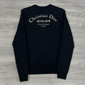 Size XS - Dior Homme Atelier Sweatshirt ' Black ' | SUPER CLEAN!