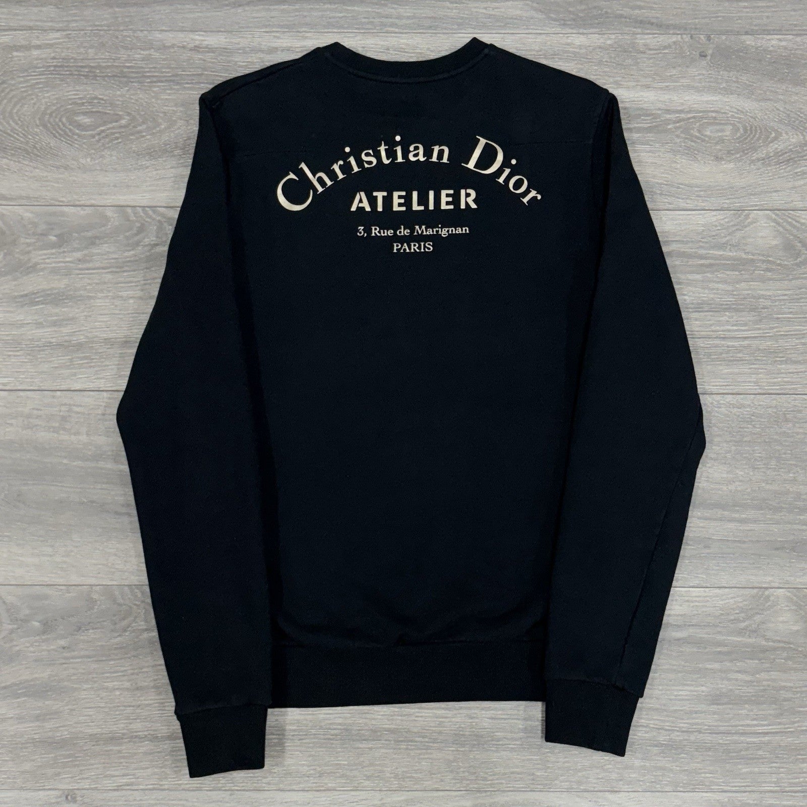 Size XS - Dior Homme Atelier Sweatshirt ' Black ' | SUPER CLEAN!