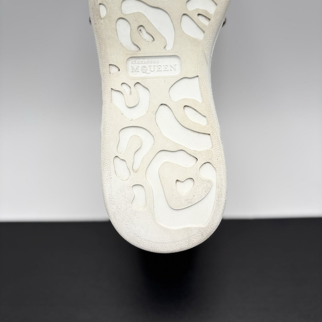 Size 41 (8 US) - Alexander McQueen Oversized Studded ' White Black ' | GREAT!
