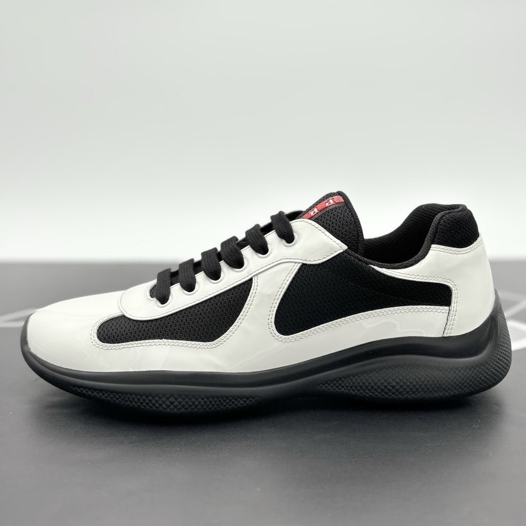 Size 8.5 UK (9.5 US) - Prada Americas Cup ' Black White ' | SUPER CLEAN!