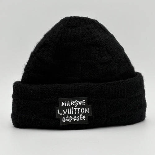 Louis Vuitton Pearls Beanie ' Black '
