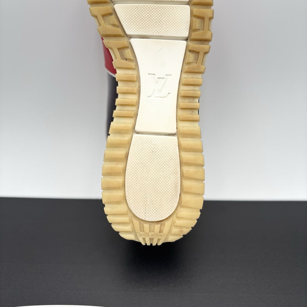 Size 8.5 LV (9.5-10 US) Louis Vuitton Runaway ' Red Black White ' | GOOD COND!