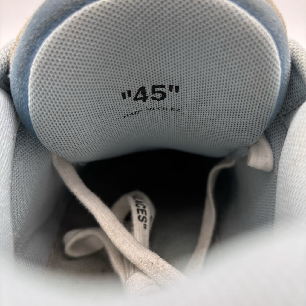 Size 45 EU (12 US) - Off-White Out of Office Suede ' Light Blue, White ‘