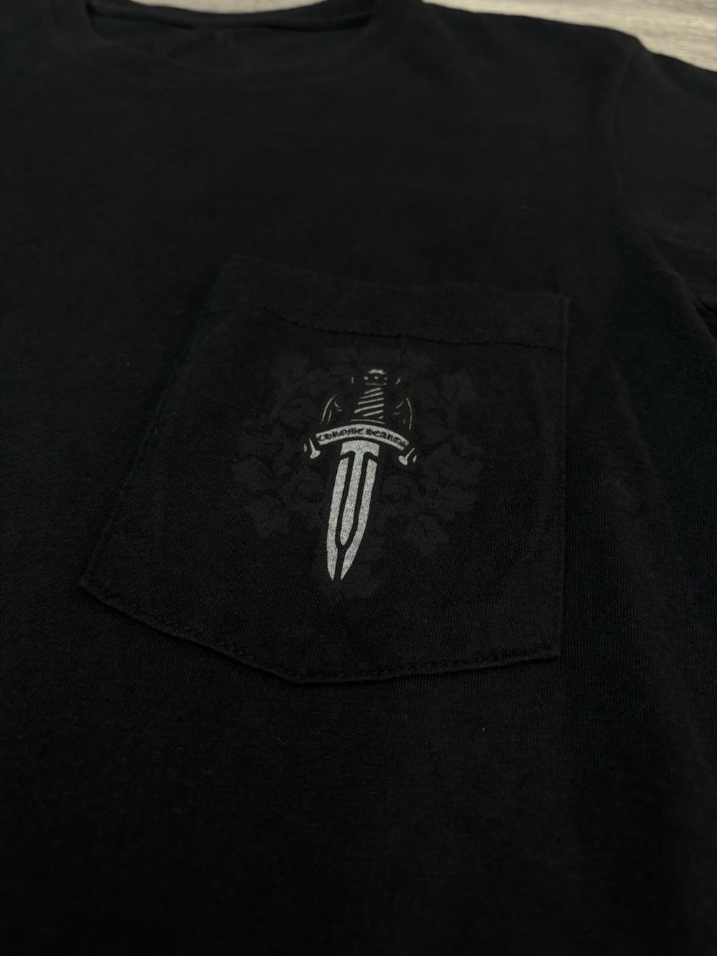 Size Small - Chrome Hearts Dagger Motif T-Shirt ' Black ' | GOOD CONDITION!