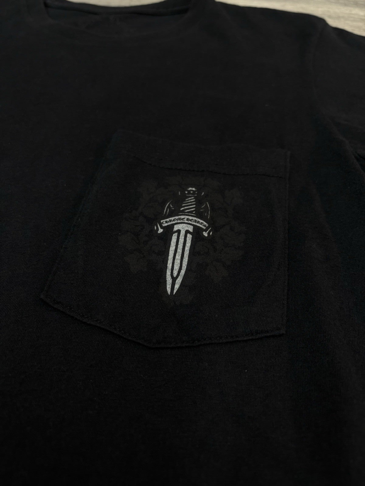 Size Small - Chrome Hearts Dagger Motif T-Shirt ' Black ' | GOOD CONDITION!