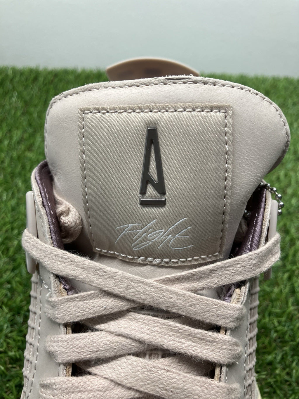 Size 9.5 - Nike Air Jordan 4 Retro x A Ma Maniere ' Fossil Stone ' | BRAND NEW!