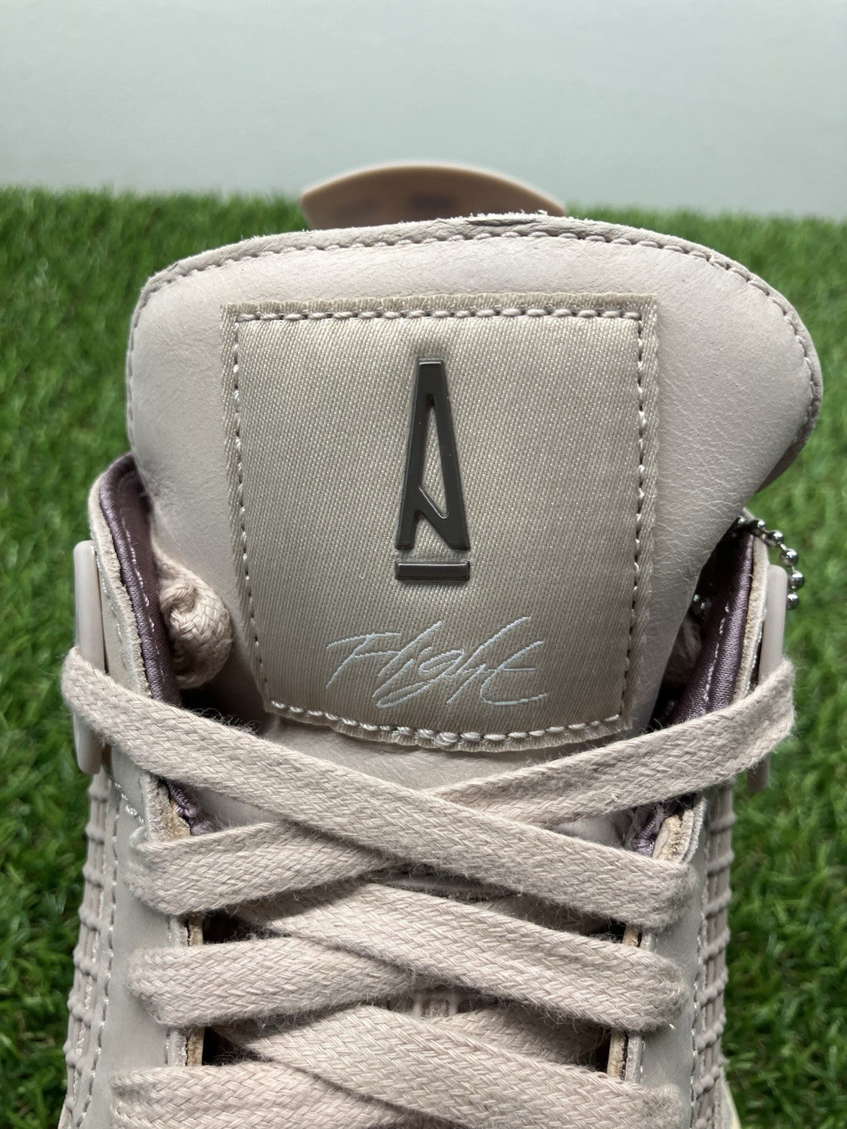 Size 9.5 - Nike Air Jordan 4 Retro x A Ma Maniere ' Fossil Stone ' | BRAND NEW!