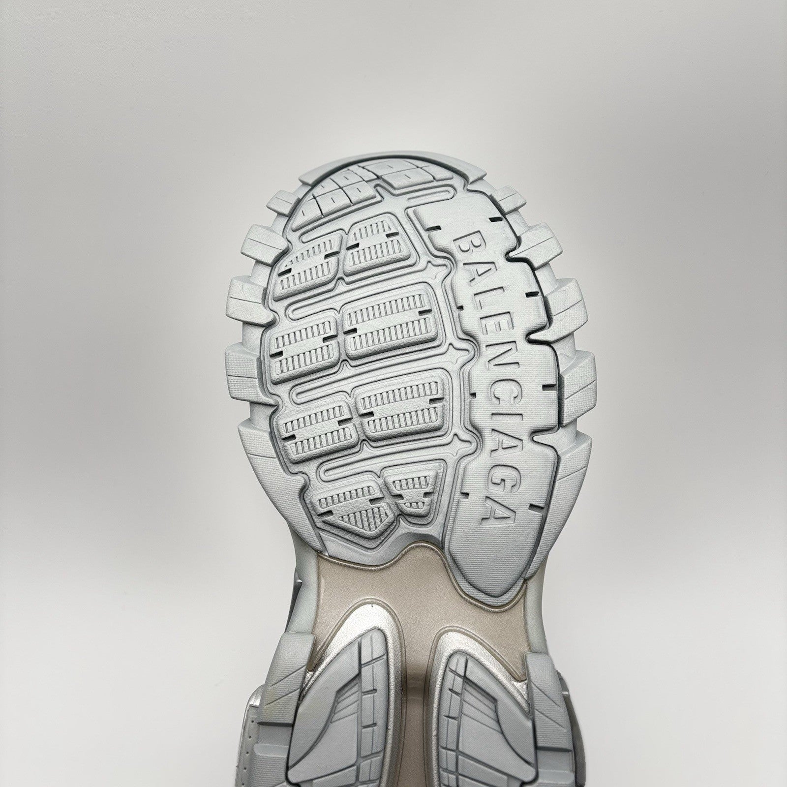 Size 45 EU (12 US) - Balenciaga Track ' Triple Silver ' | BRAND NEW!