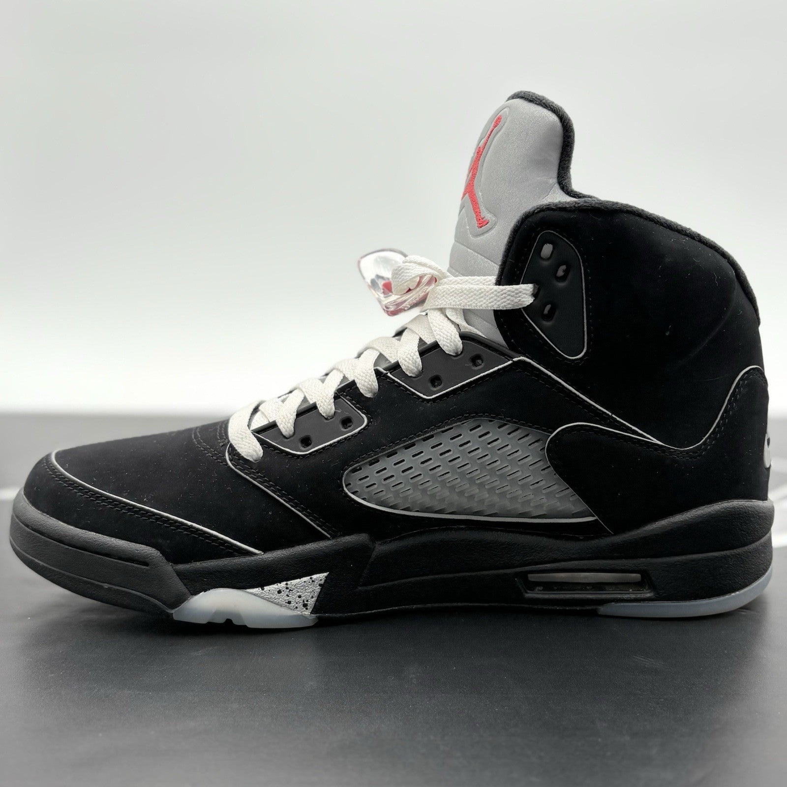 Size 12 - Air Jordan 5 Retro OG ' Black Metallic Reimagined ' | ONLY WORN 3x !