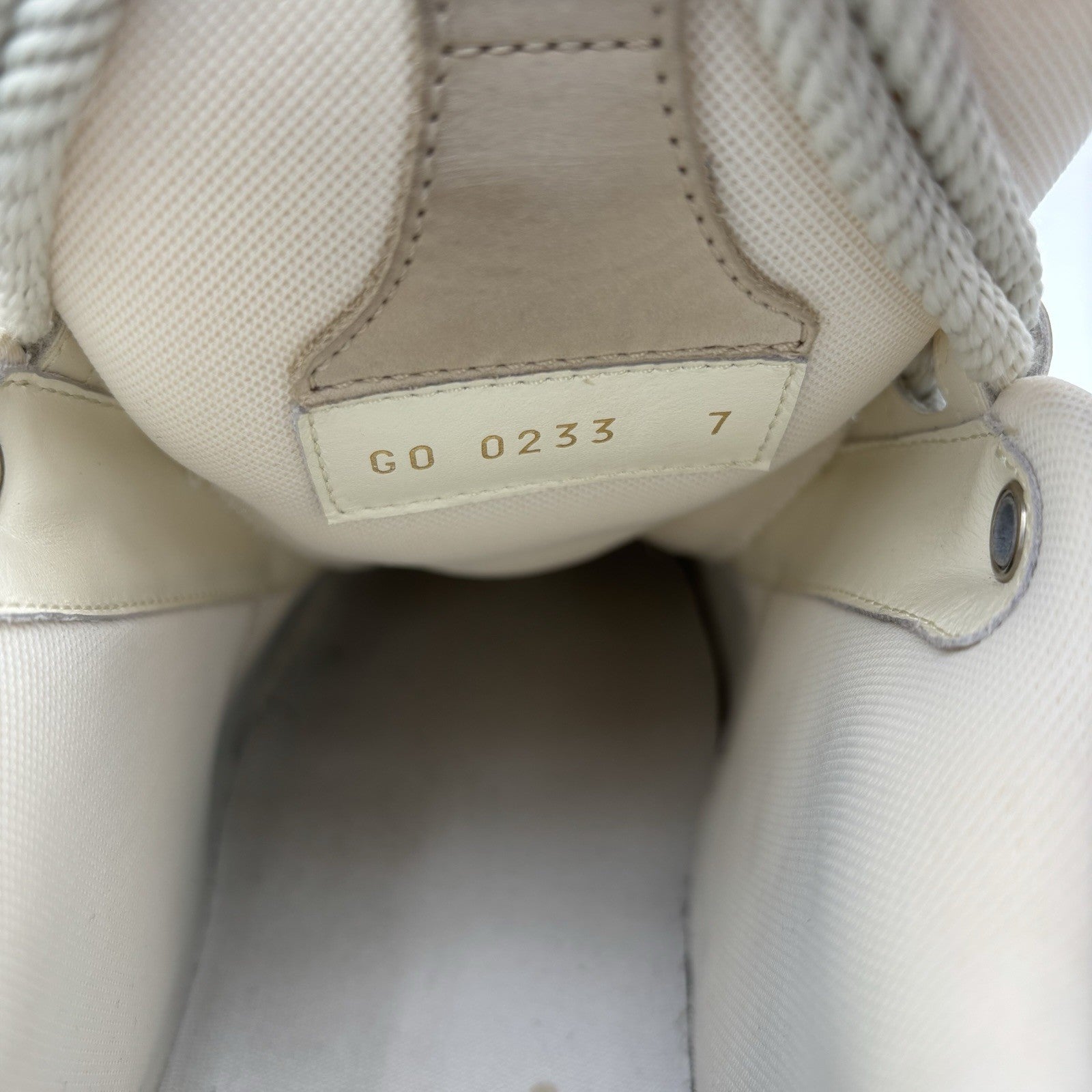 Size 7 LV (8-8.5 US) - Louis Vuitton Skate ' Beige White ' | GREAT COND!