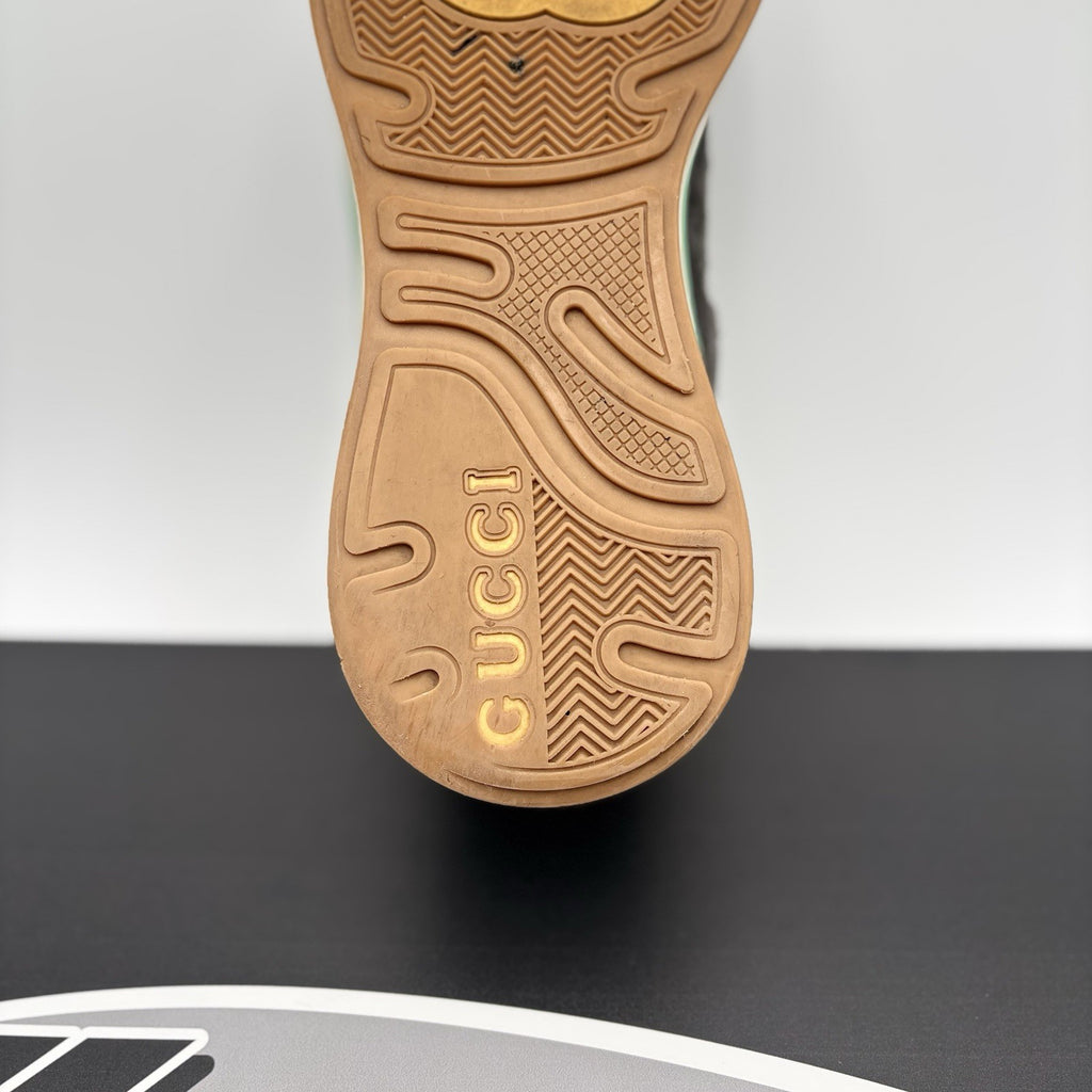 Size 10 G (10.5 US) - Gucci Ultrapace ' Green Tejus Printed ' | GOOD CONDITION!