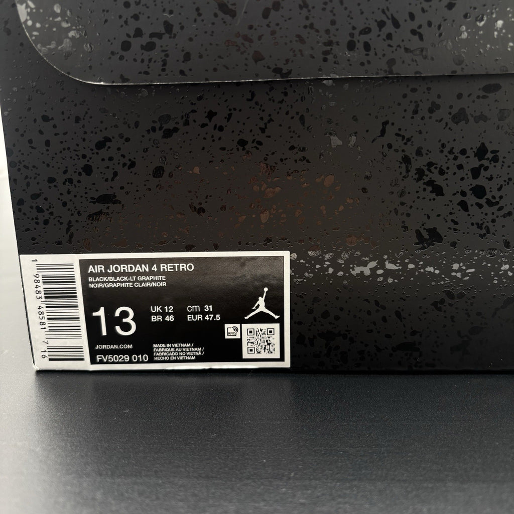 Size 13 - Air Jordan 4 Retro 2025 Black Cat | NEW!