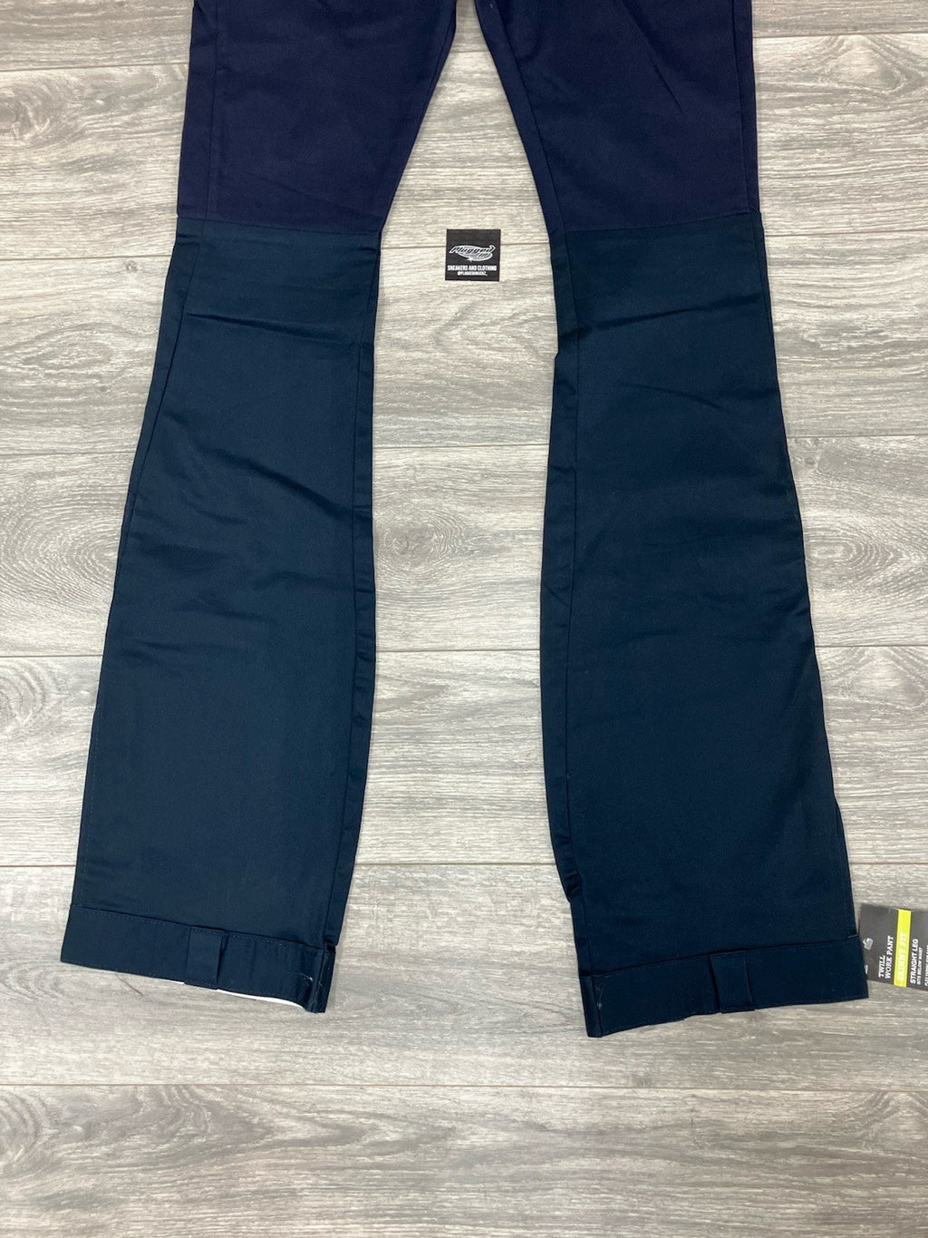 Size 38 - That’s A Awful Lot Of Cough Syrup Flared Dickies ' Blue ' | NEW!
