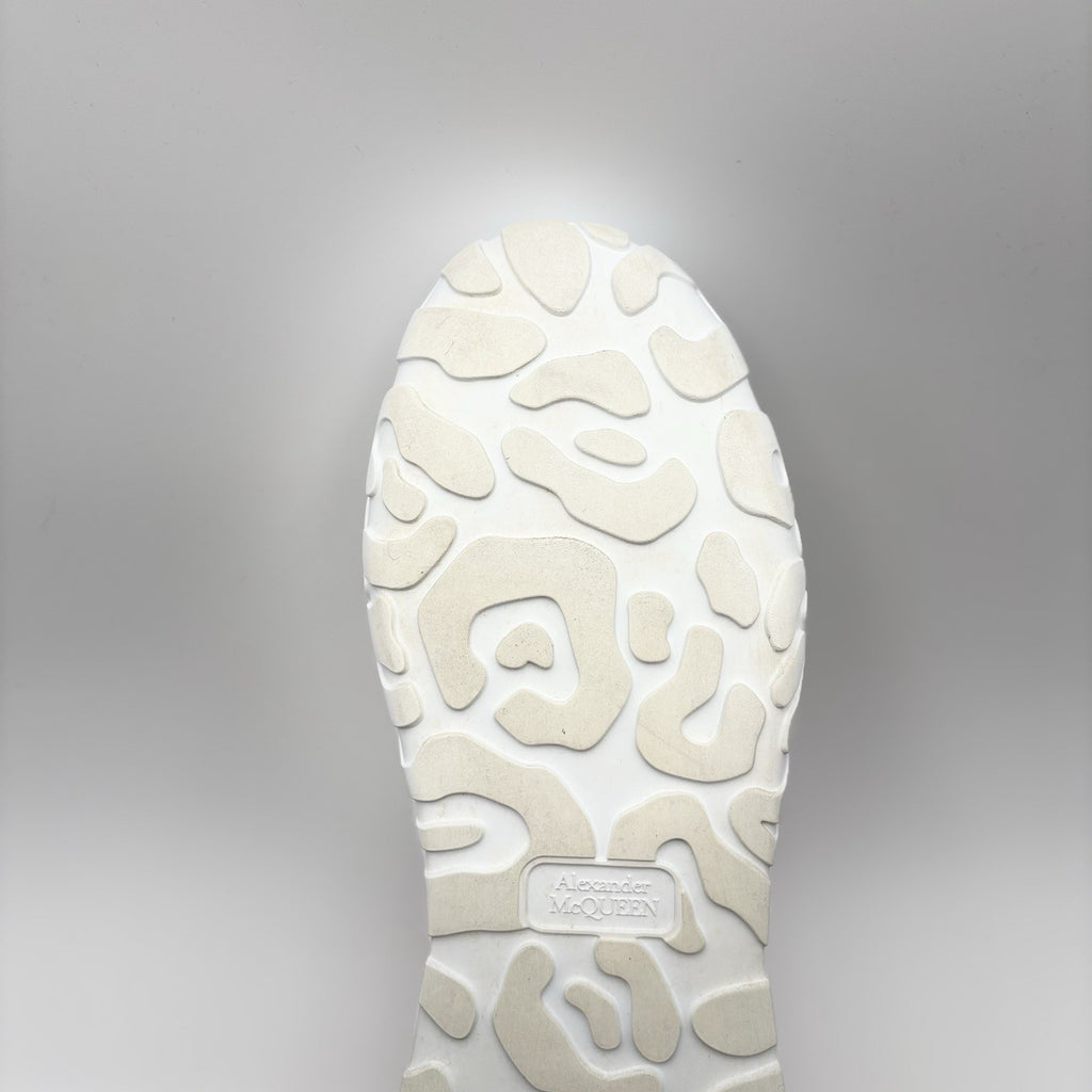 Size 45 (12 US) - Alexander McQueen Court Trainer ‘ White/Red ‘  | GOOD COND!