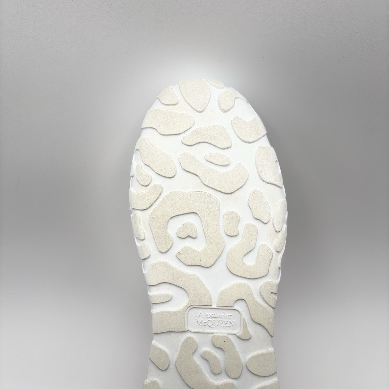 Size 45 (12 US) - Alexander McQueen Court Trainer ‘ White/Red ‘  | GOOD COND!