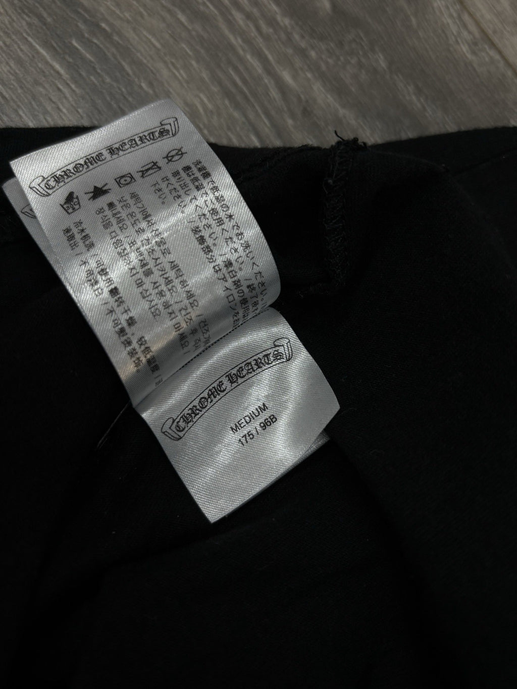Size Medium - Chrome Hearts Scroll Logo T-Shirt ' Black ' | GREAT COND!