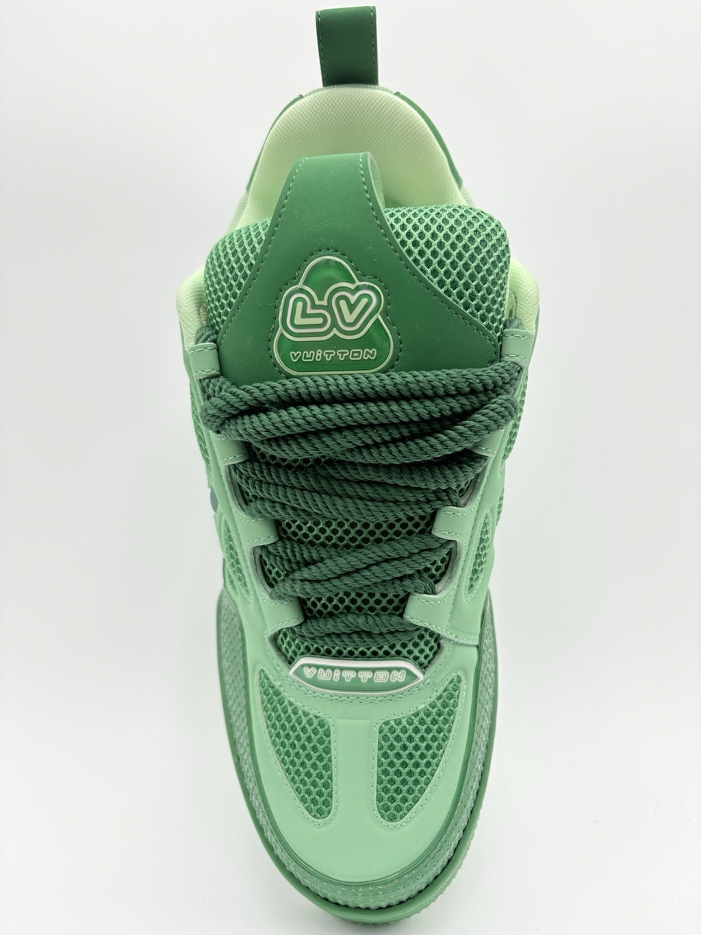 Size 7.5 LV (8.5-9 US) - Louis Vuitton Skate ' Green ' | EXCELLENT CONDITION!