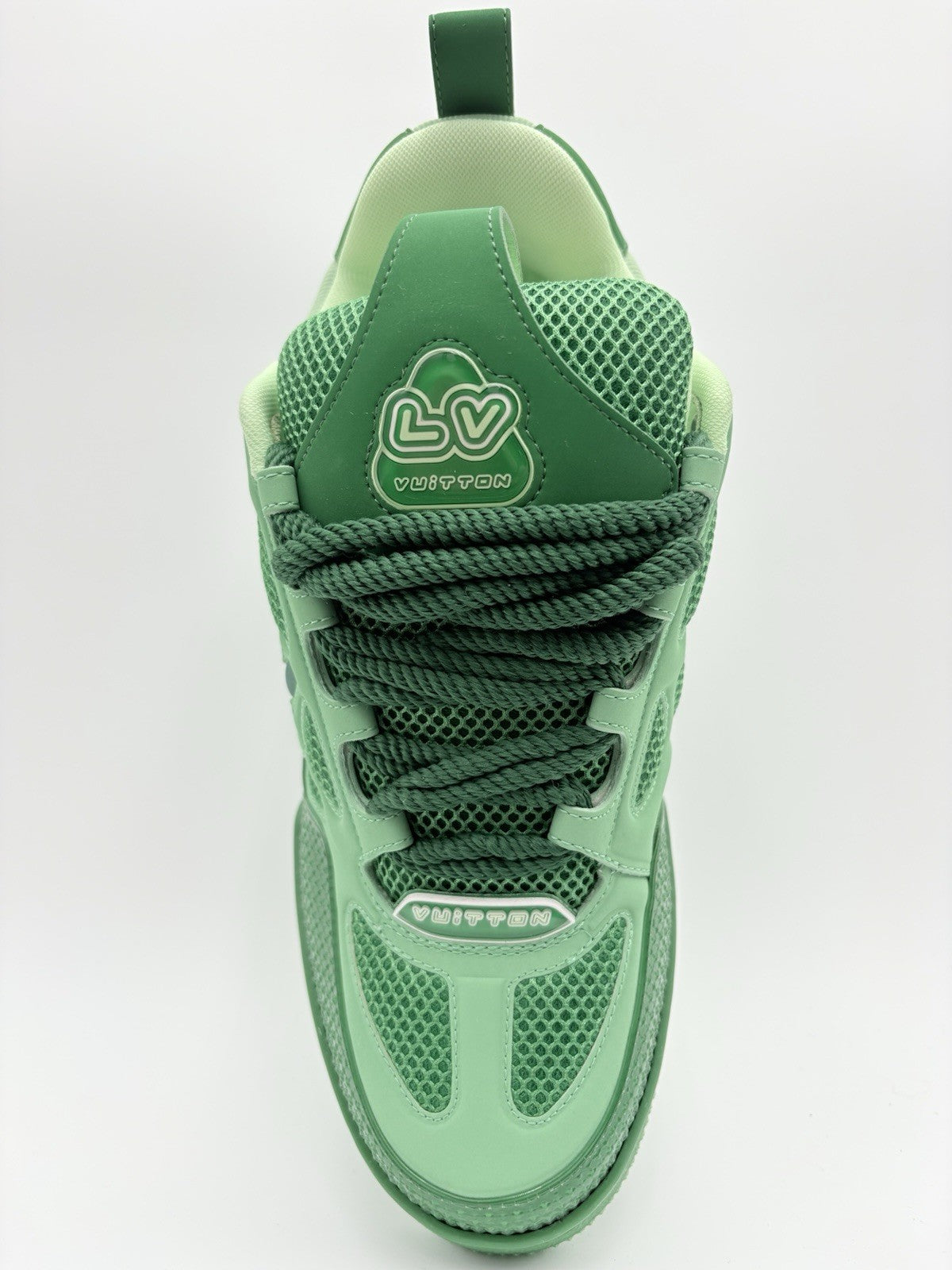 Size 7.5 LV (8.5-9 US) - Louis Vuitton Skate ' Green ' | EXCELLENT CONDITION!