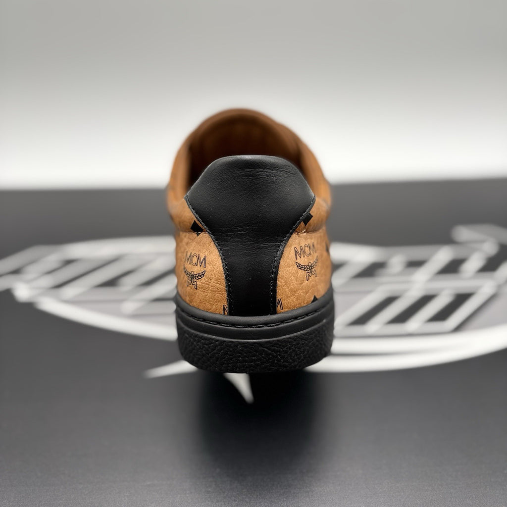 Size 41 (8 US) - MCM Terrain monogram-print sneakers | GOOD CONDITION!