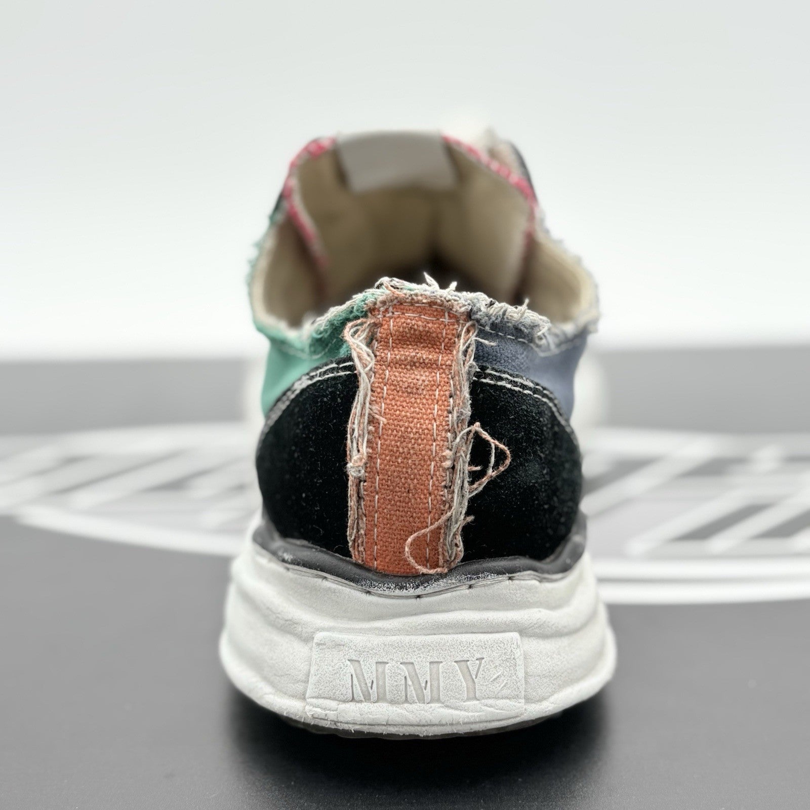 Size 44 (11 US) Maison Mihara Yasuhiro OG Sole Canvas ' Multi Color '