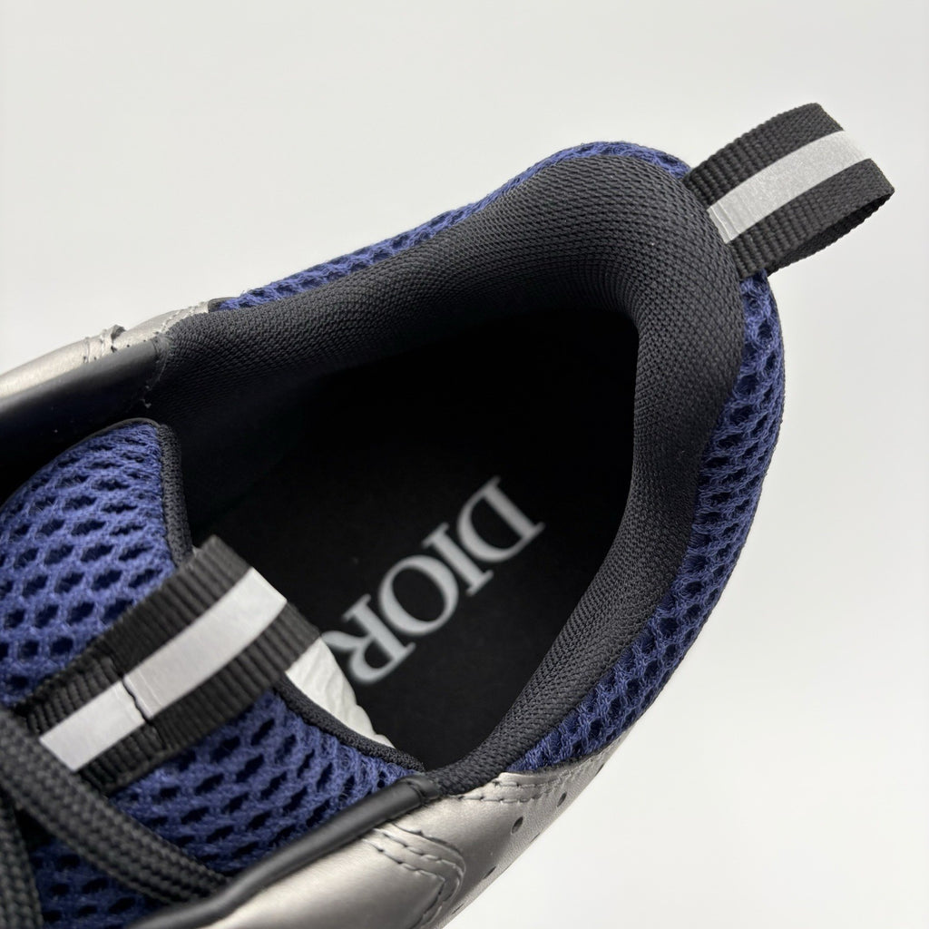 Size 43 (10 US) - Dior B22 Reflective Sneaker ' Silver Blue ' | NEW!