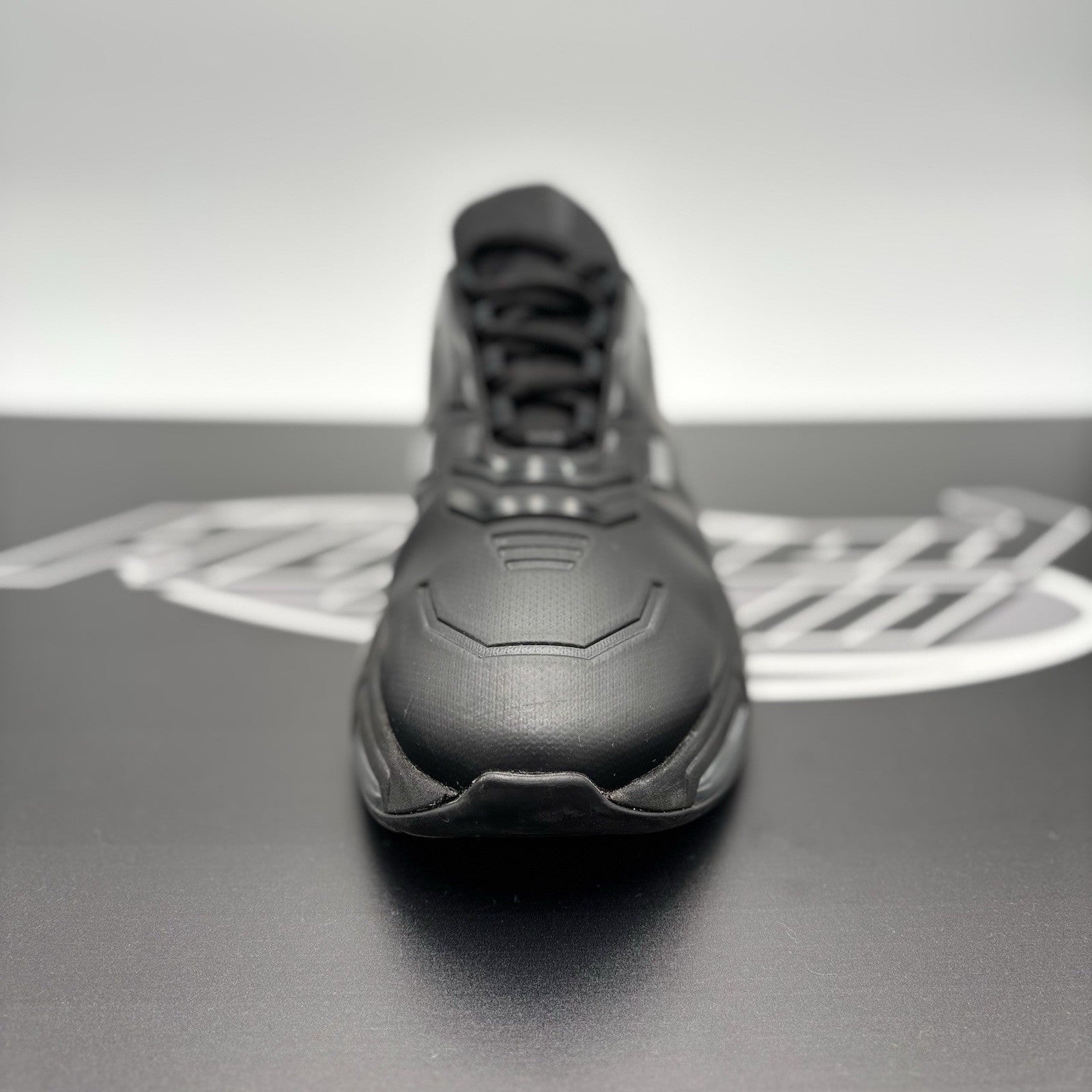 Size 8.5 UK (9.5 US) Prada Collision Technical Fabric ' Black ' | GREAT COND!