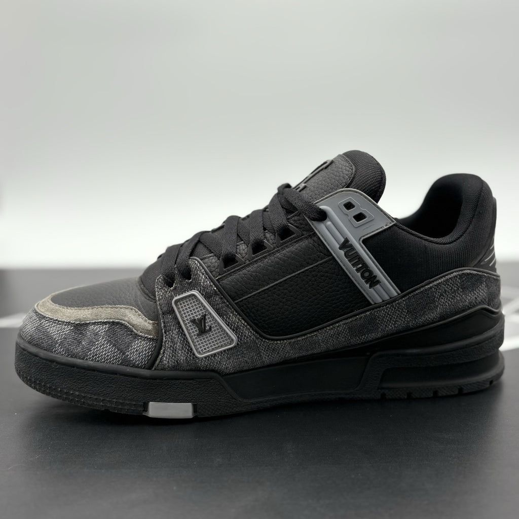 Size 8 LV (US 9-9.5) Louis Vuitton Trainer ' Damier Denim ' | GOOD CONDITION!