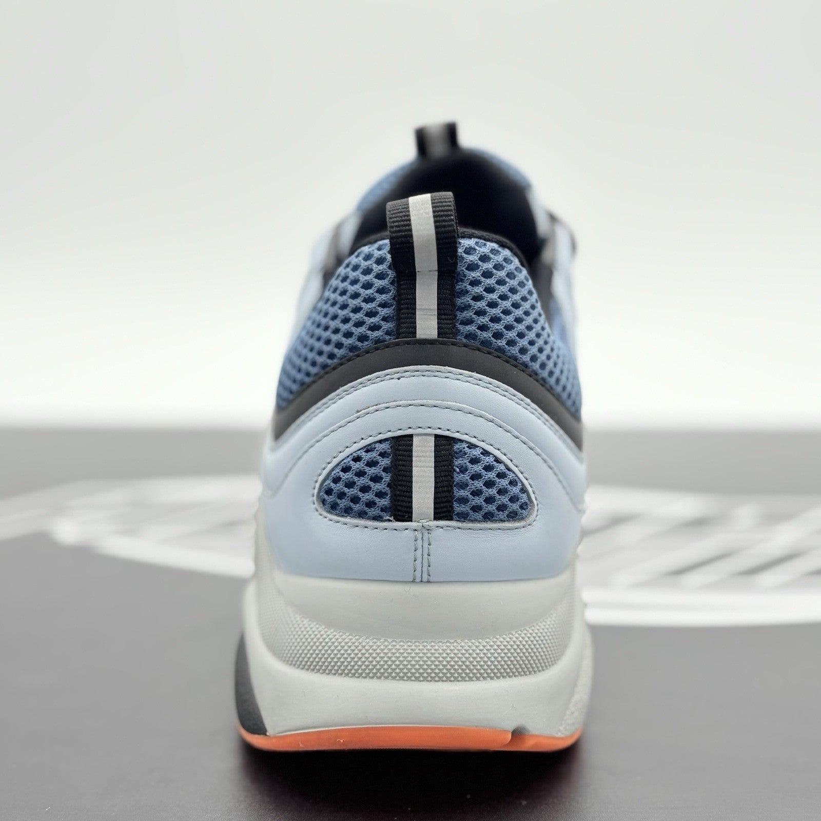 Size 46 (13 US) Dior B22 Sneaker ' Light Blue Orange ' | SUPER CLEAN!